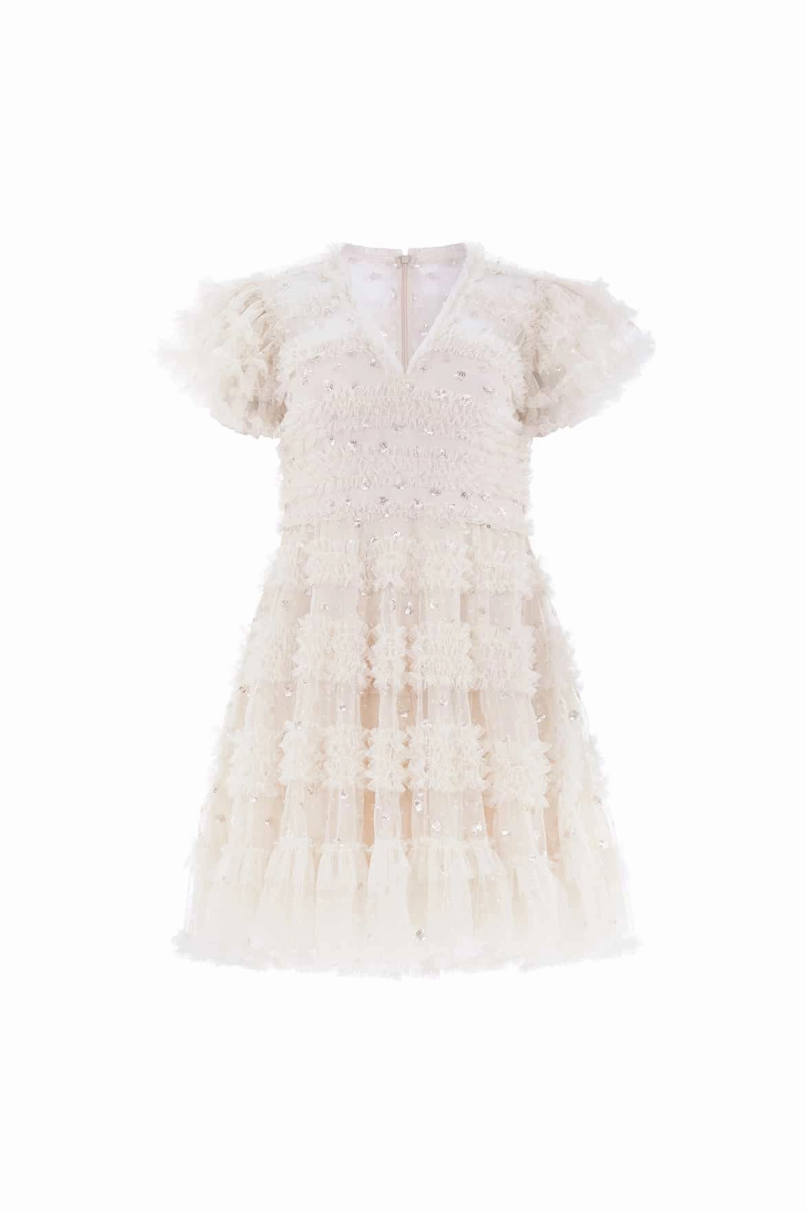 Vivian V-Neck Micro Mini Dress Versatile Style
