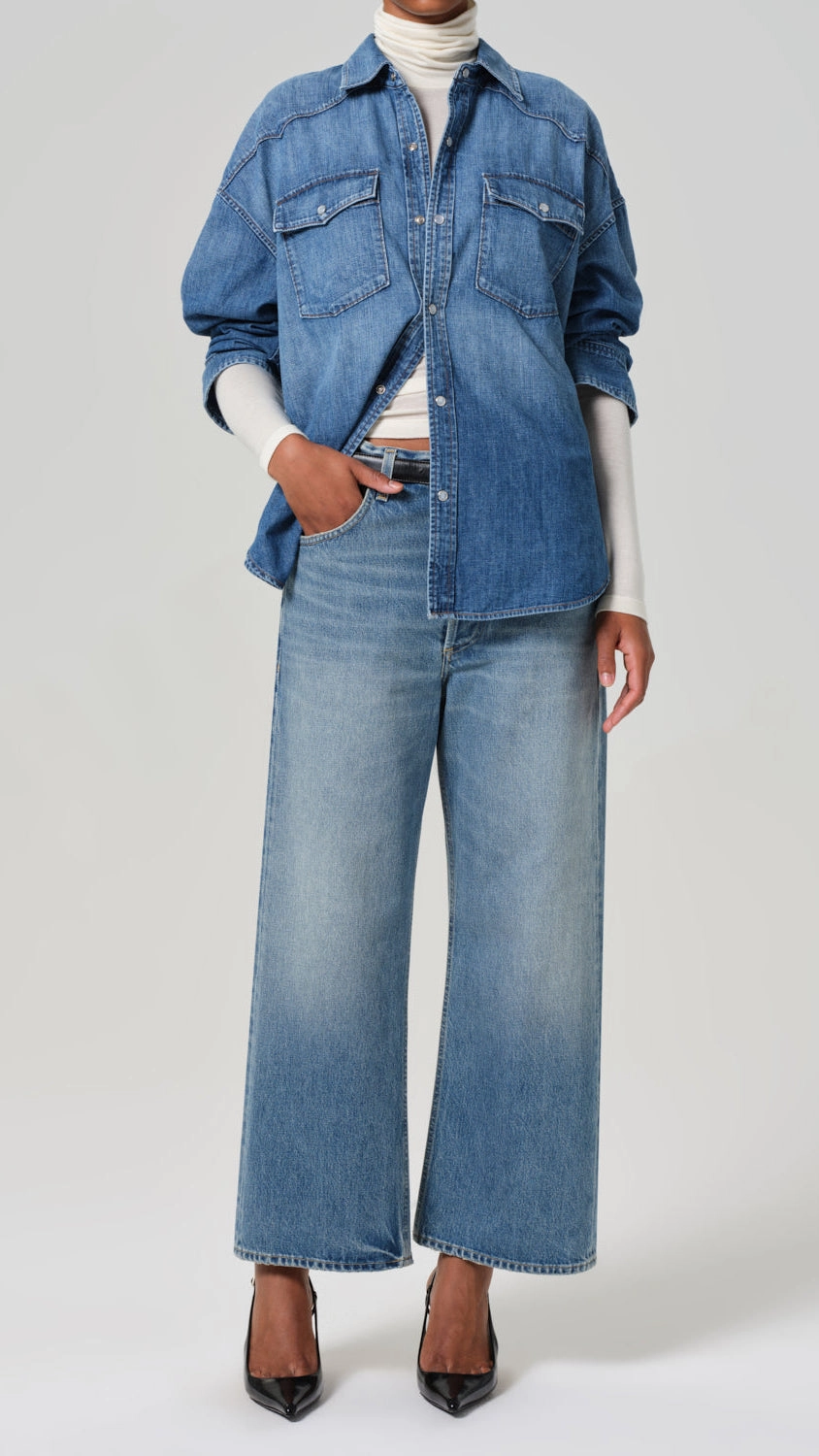 Outfit Formula Gaucho Vintage Wide Leg in Sodapop
