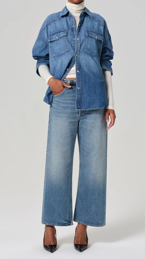 Outfit Formula Gaucho Vintage Wide Leg in Sodapop