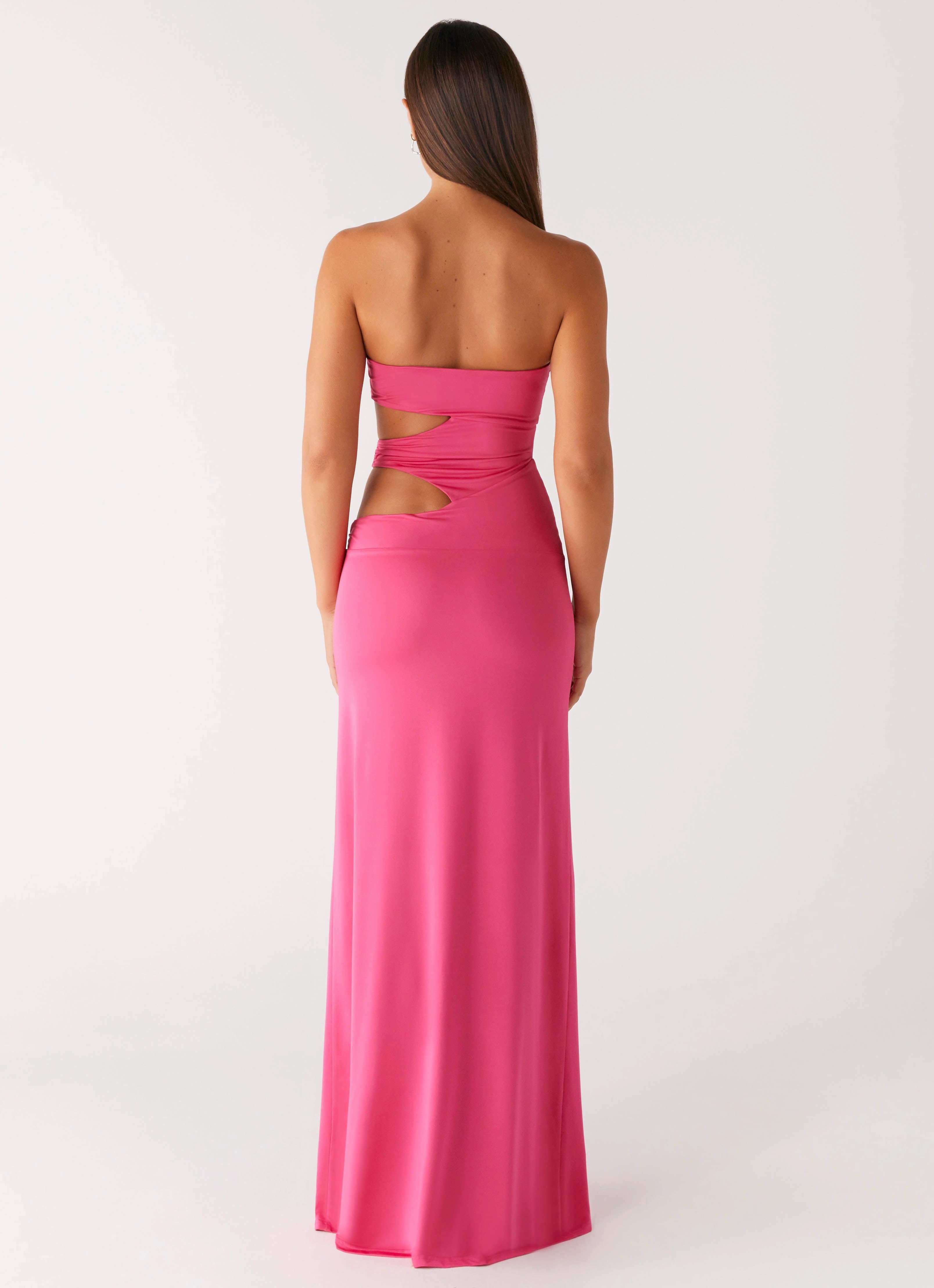 Night Vibes Autumn Look Montego Maxi Dress - Pink