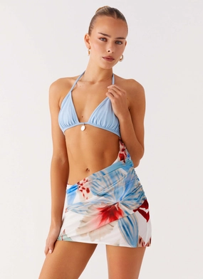 Acapulco Shell Mini Dress - Deep Sea Bloom Delicate Touch Trendy Design