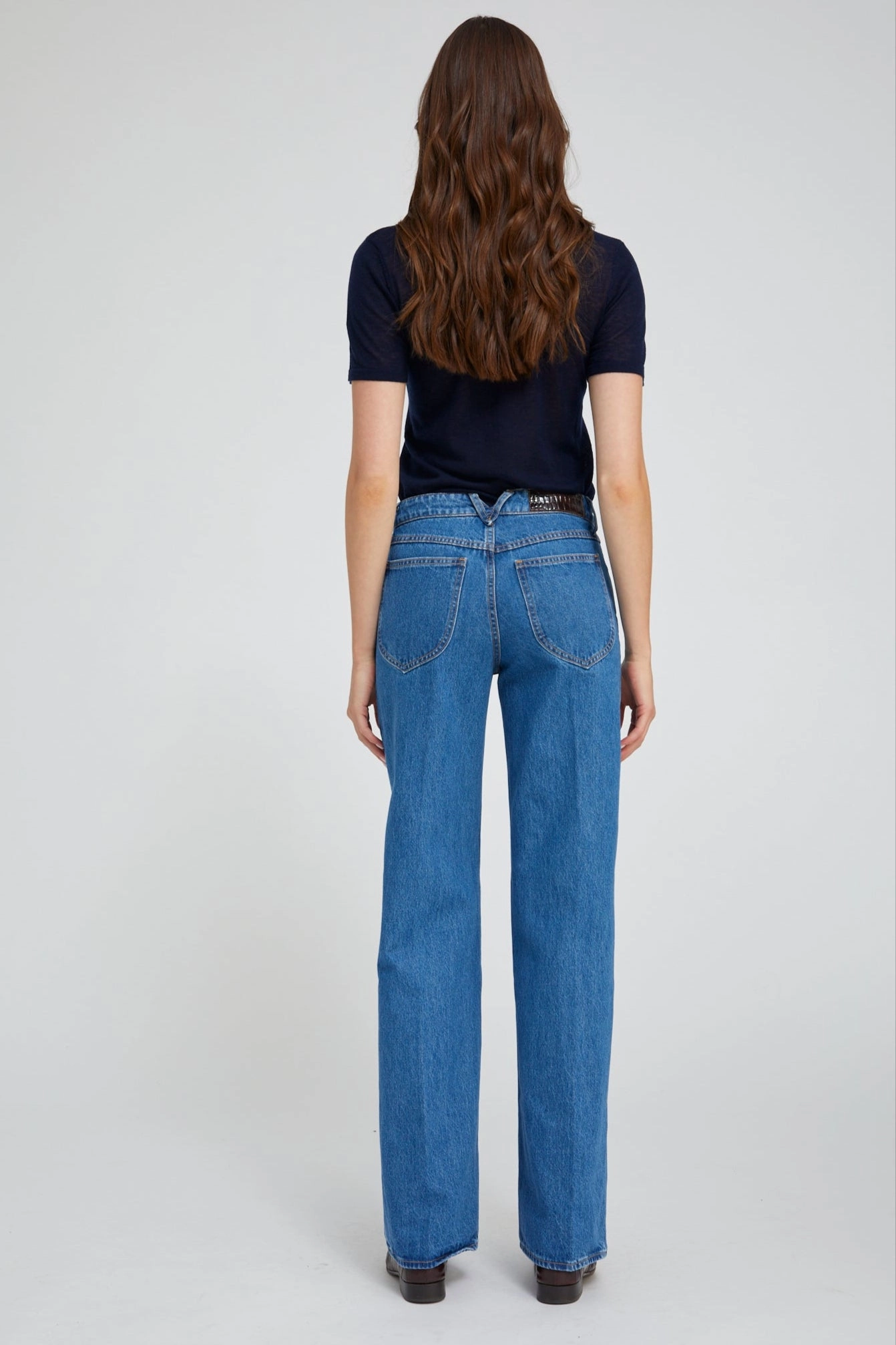 Stretch Flex Linen blend Coco Baggy Denim