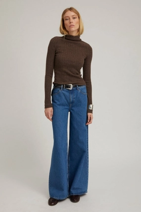 Versatile Comfort Wear Coco Wide Leg Denim