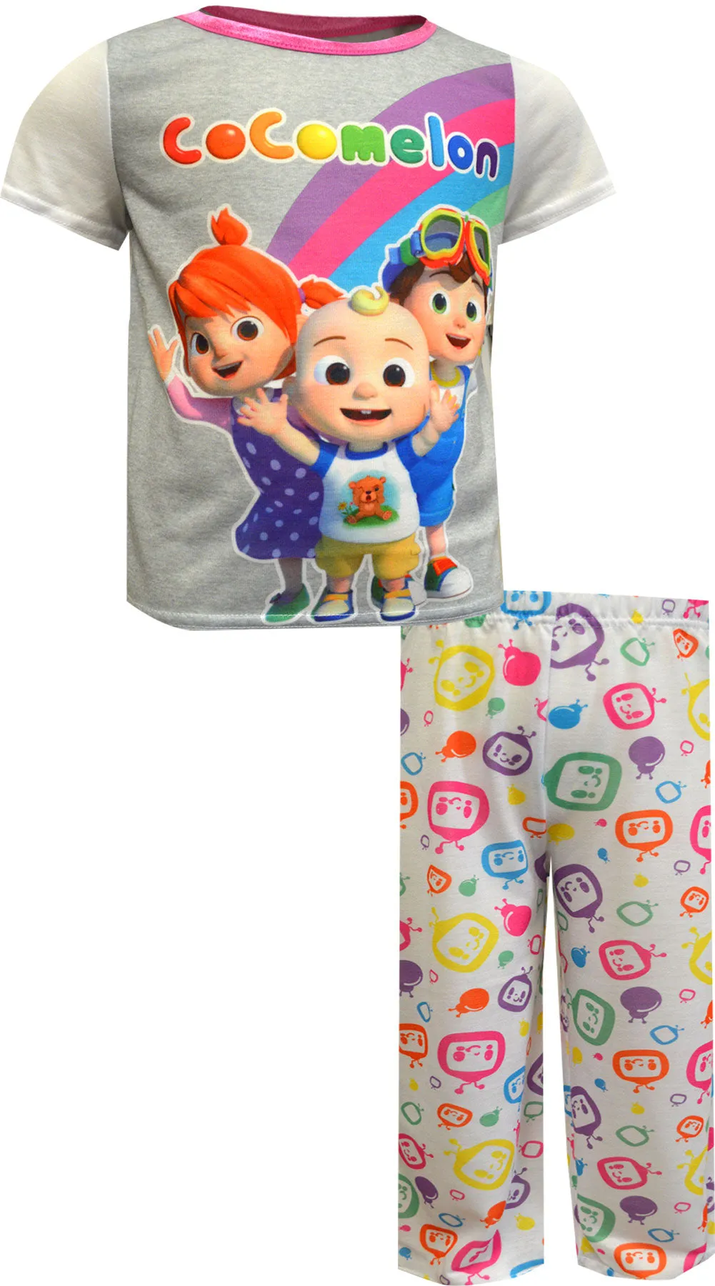Cocomelon Rainbow of Fun Toddler Pajamas