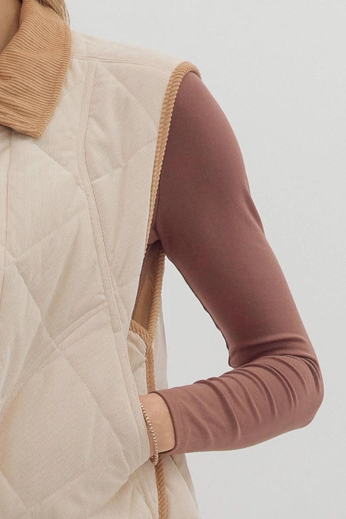 Flexible Comfort Colette Quilted Vest