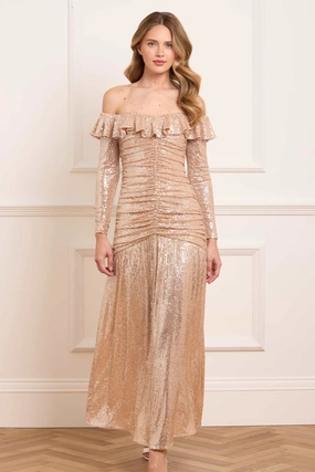 Sienna Off-Shoulder Gown Non-Pilling