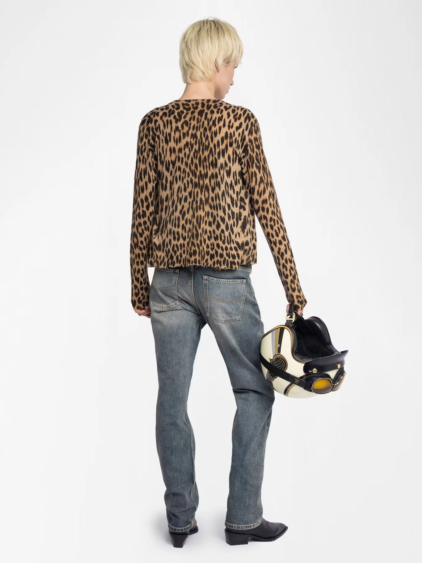 Hot Weather Fun Design Manala Cashmere Cardigan Daim