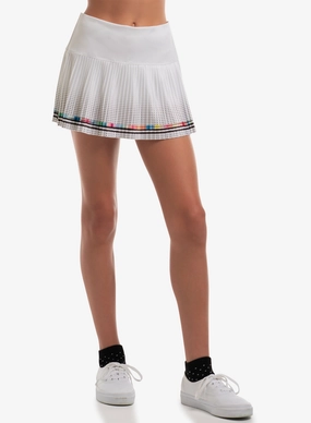 Off Tropic Pleated Skirt (Girls) Easy Wear Warm Fit