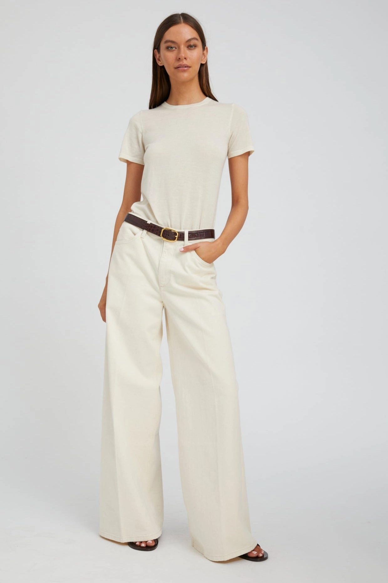 Yoko Wide Leg Denim Non Irritating Modern Relaxed