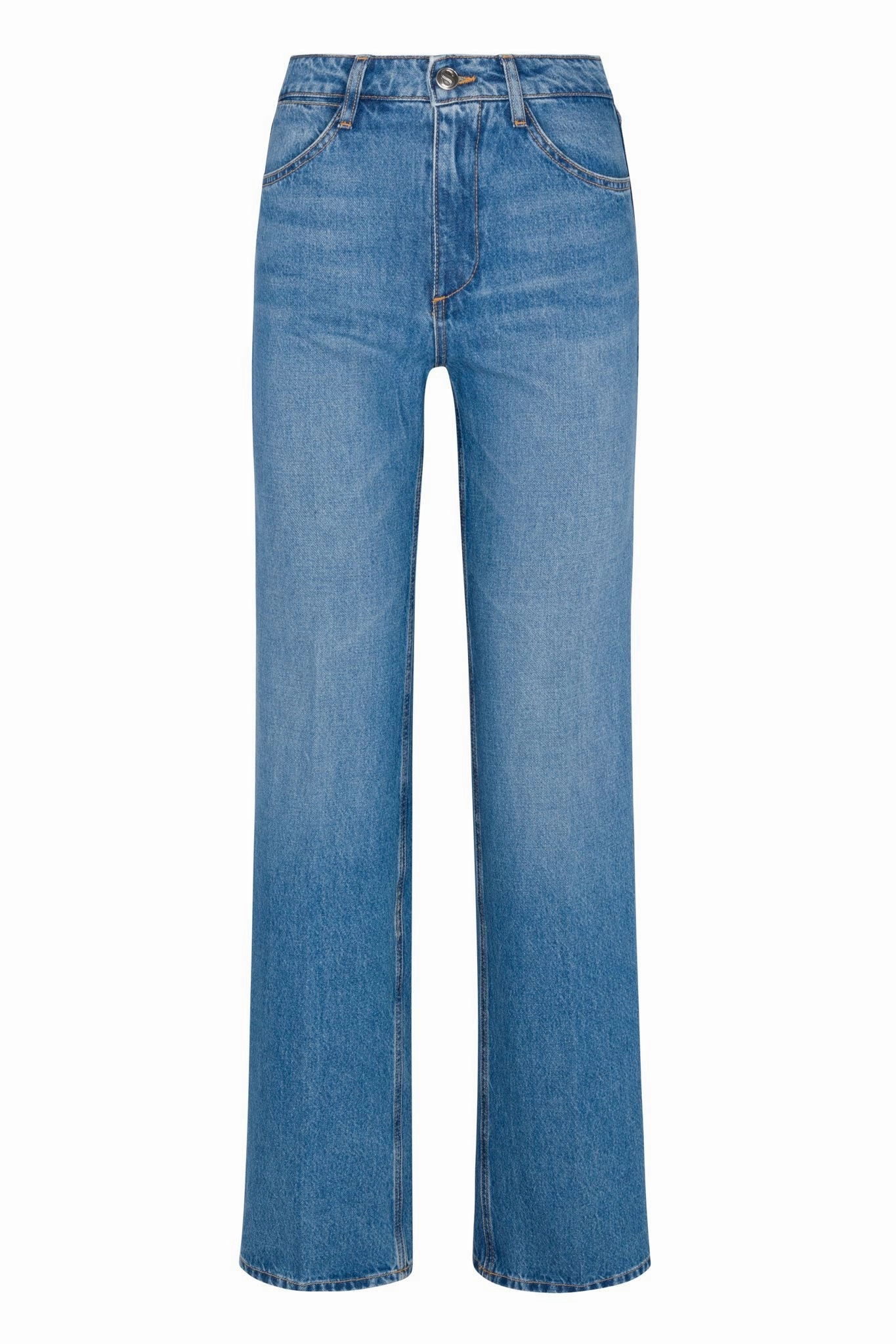 Marion Loose Straight Denim SoftCottonBlend