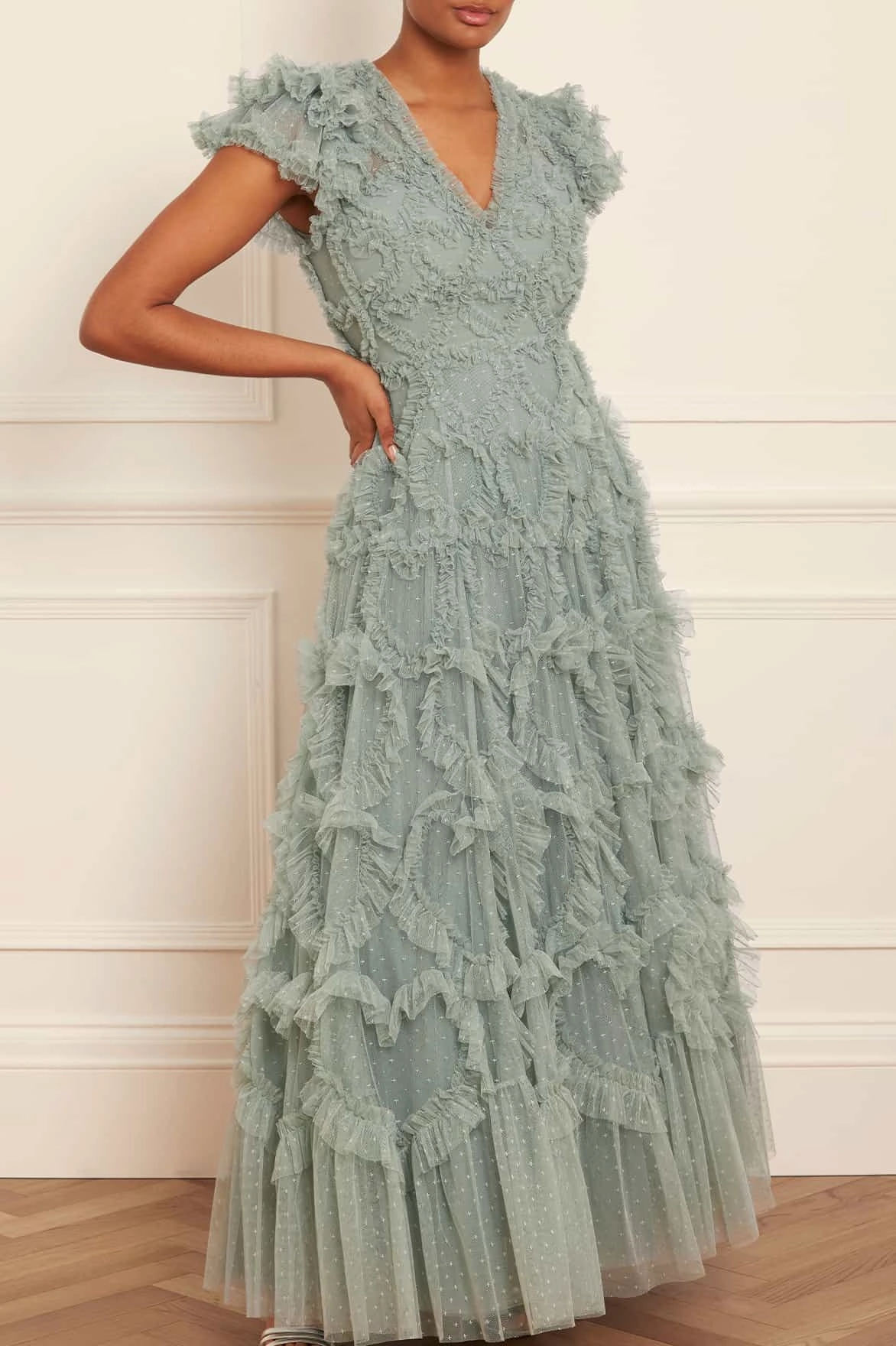 ReversibleStyle Amorette V-Neck Gown