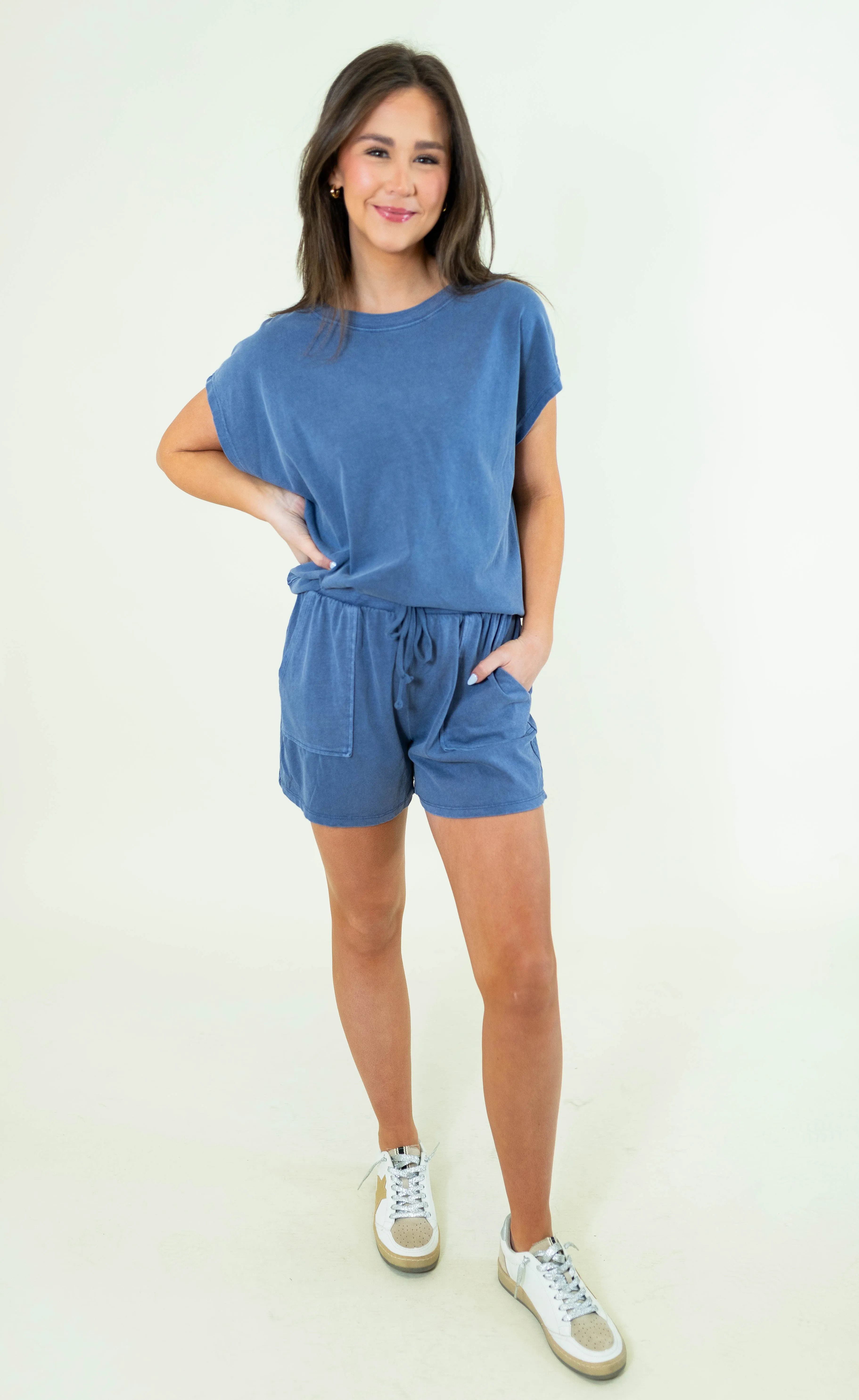 Comfy Lounge Top and Shorts Set