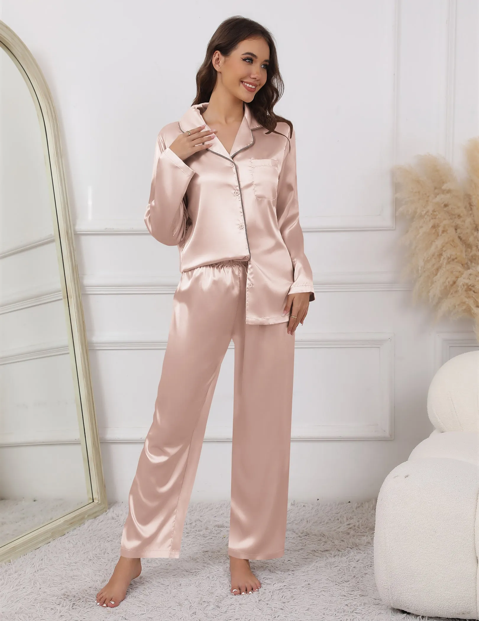 Comfy Satin 2-Piece Sleepwear (US Only)