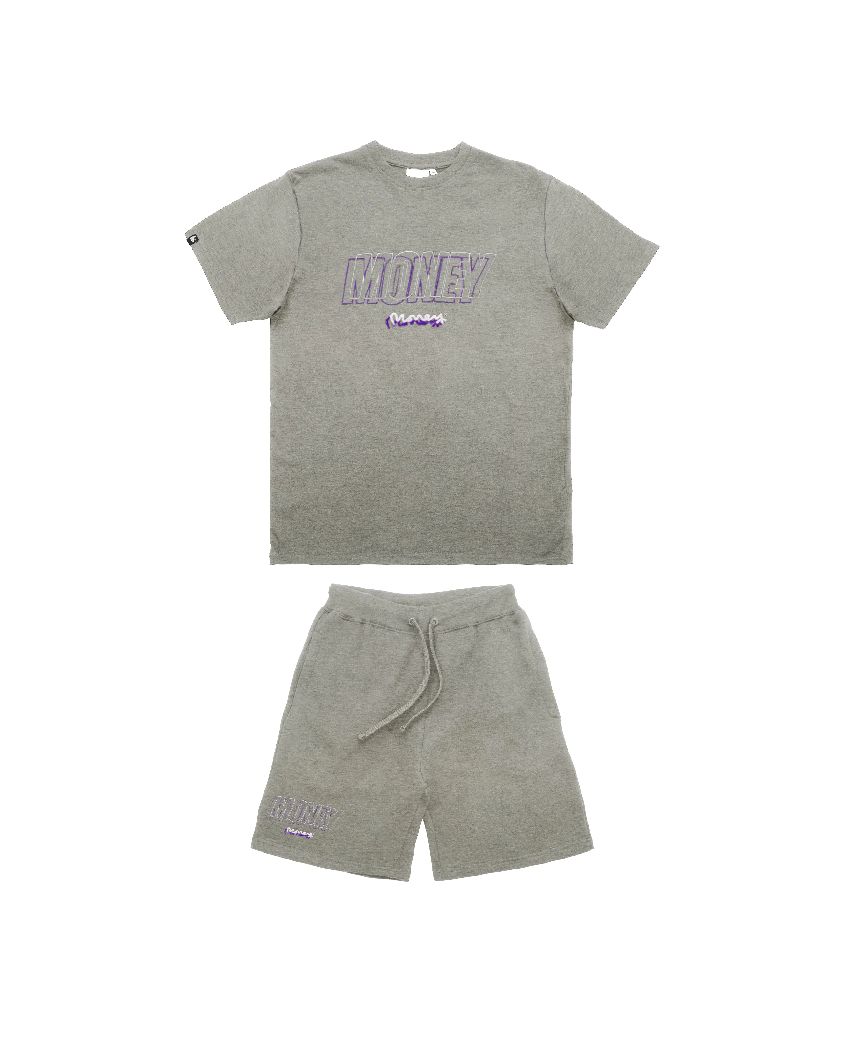 Compound Twin Set Grey Melange