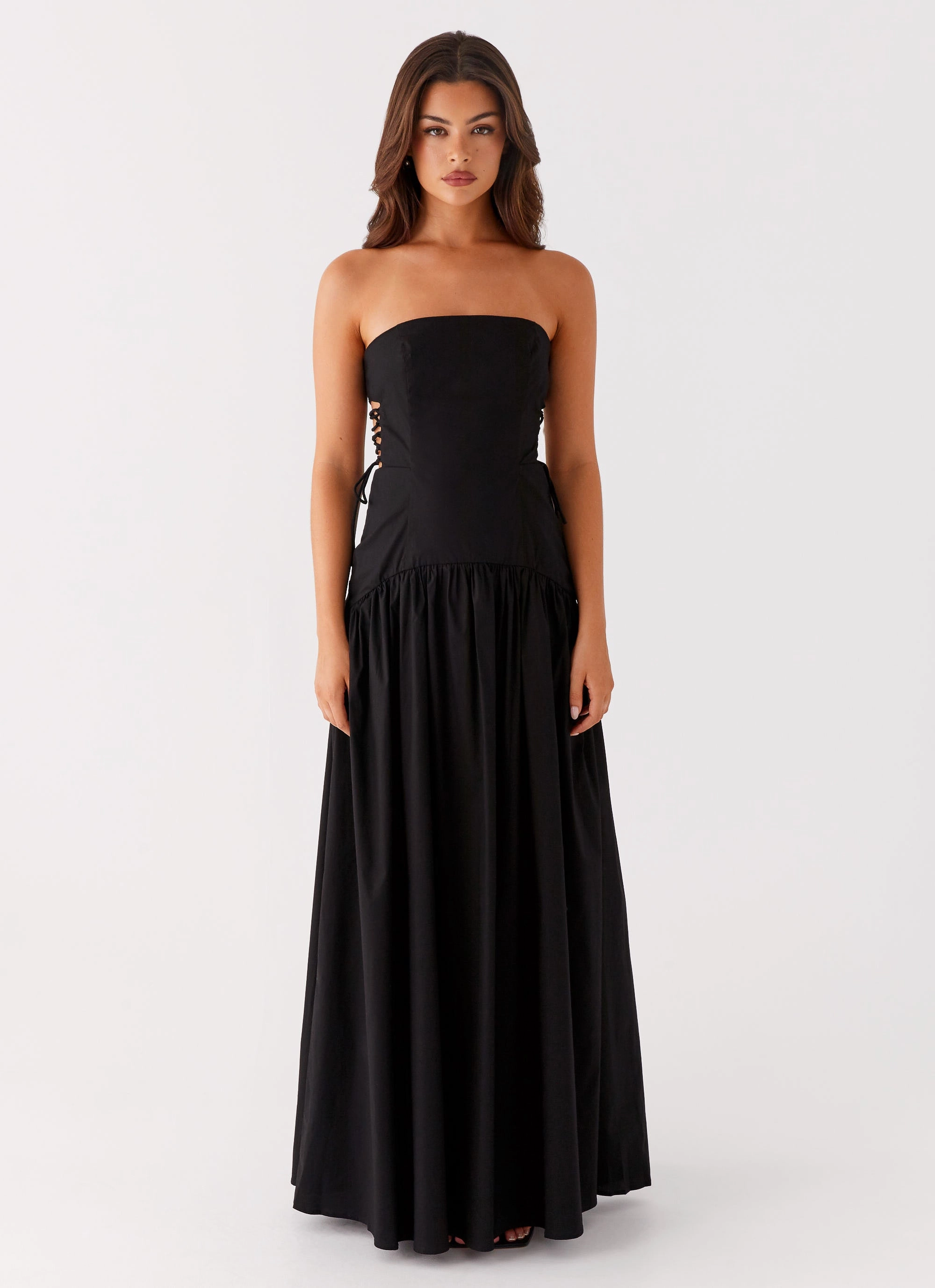 Hook-And-Eye Conagh Maxi Dress - Black