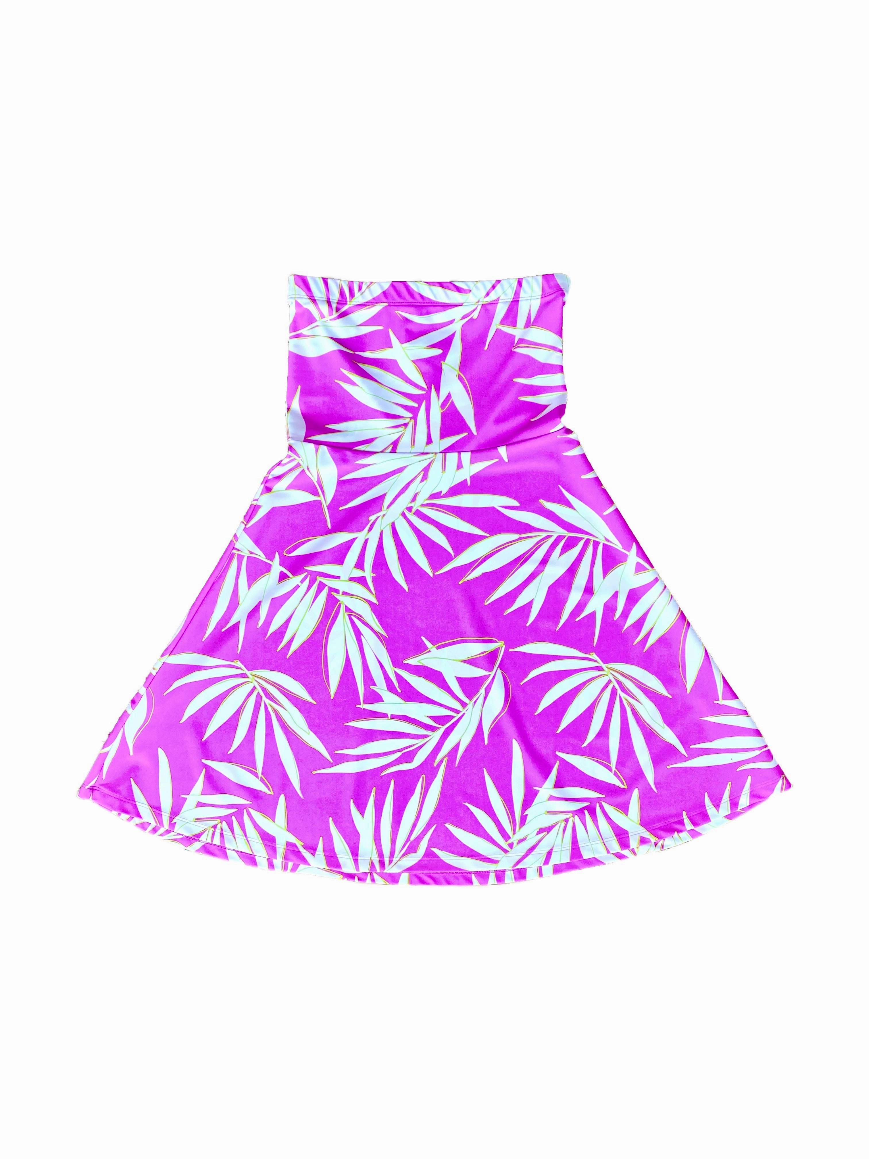 Luxe Wear Layer Base Avalon Dress Palm Leaf Orchid