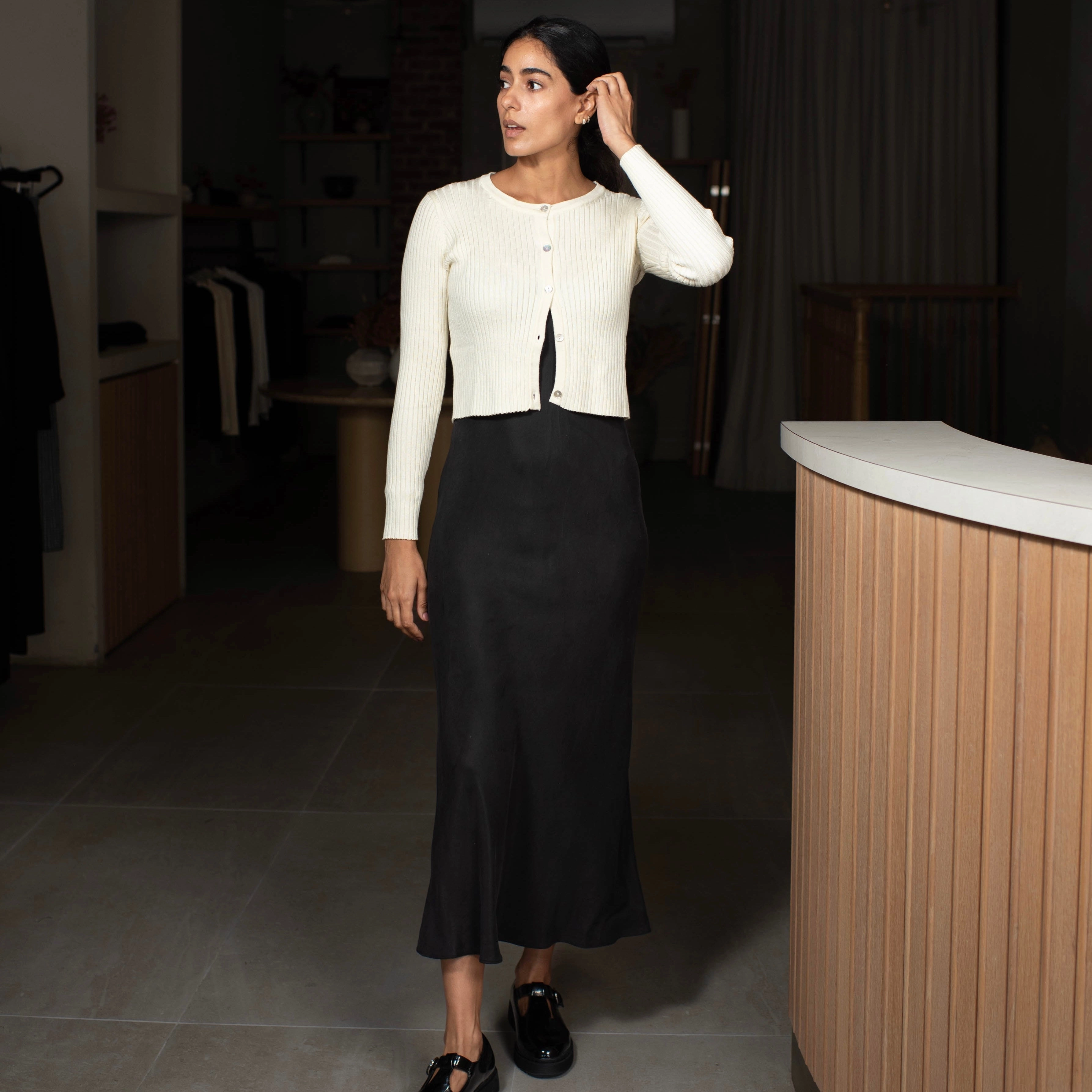 Versatile Fit spring outfit Maxi Slip Dress [Final Sale]