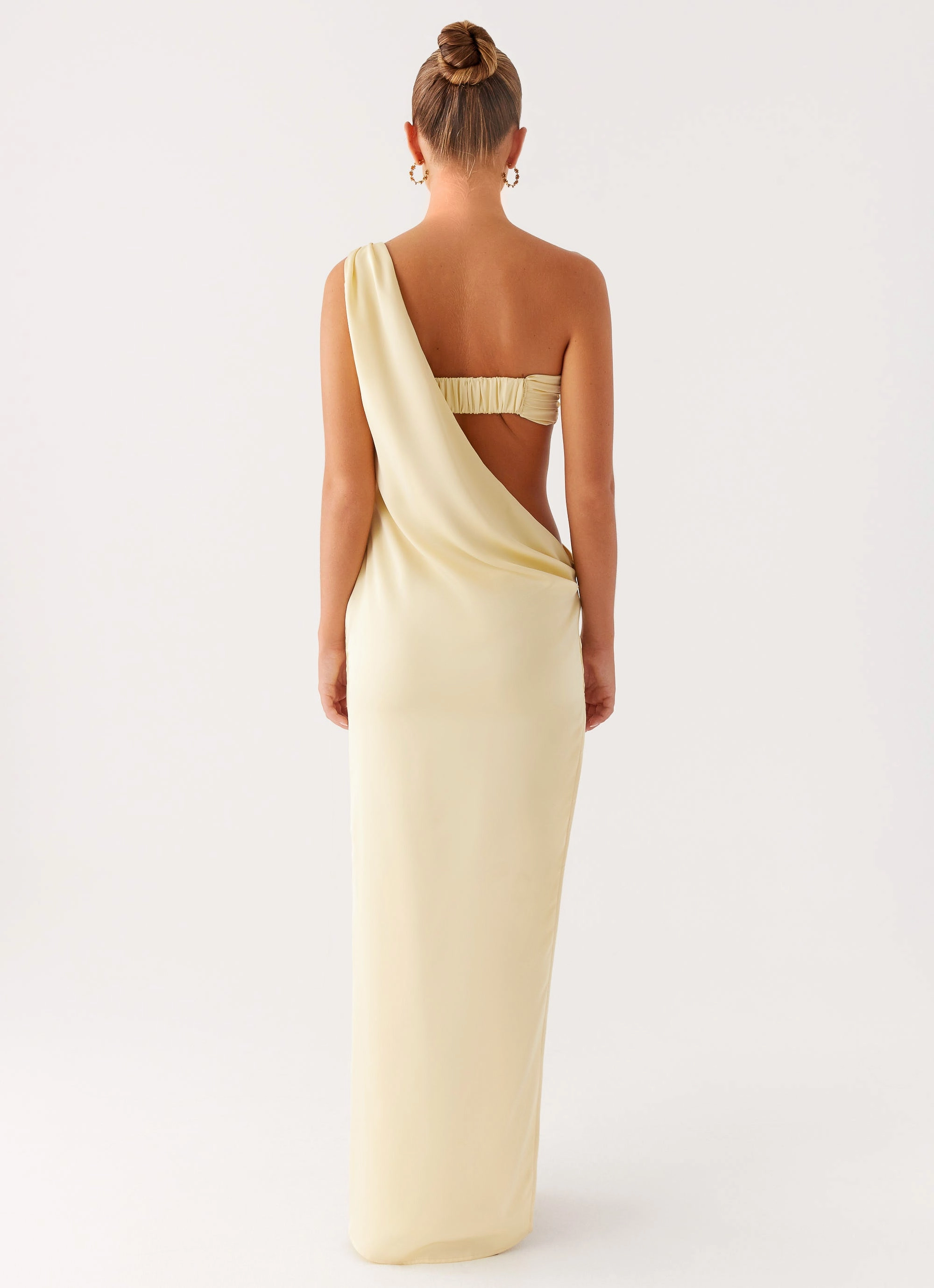 NonChafeSeams Soft Structure Cooper Maxi Dress - Yellow