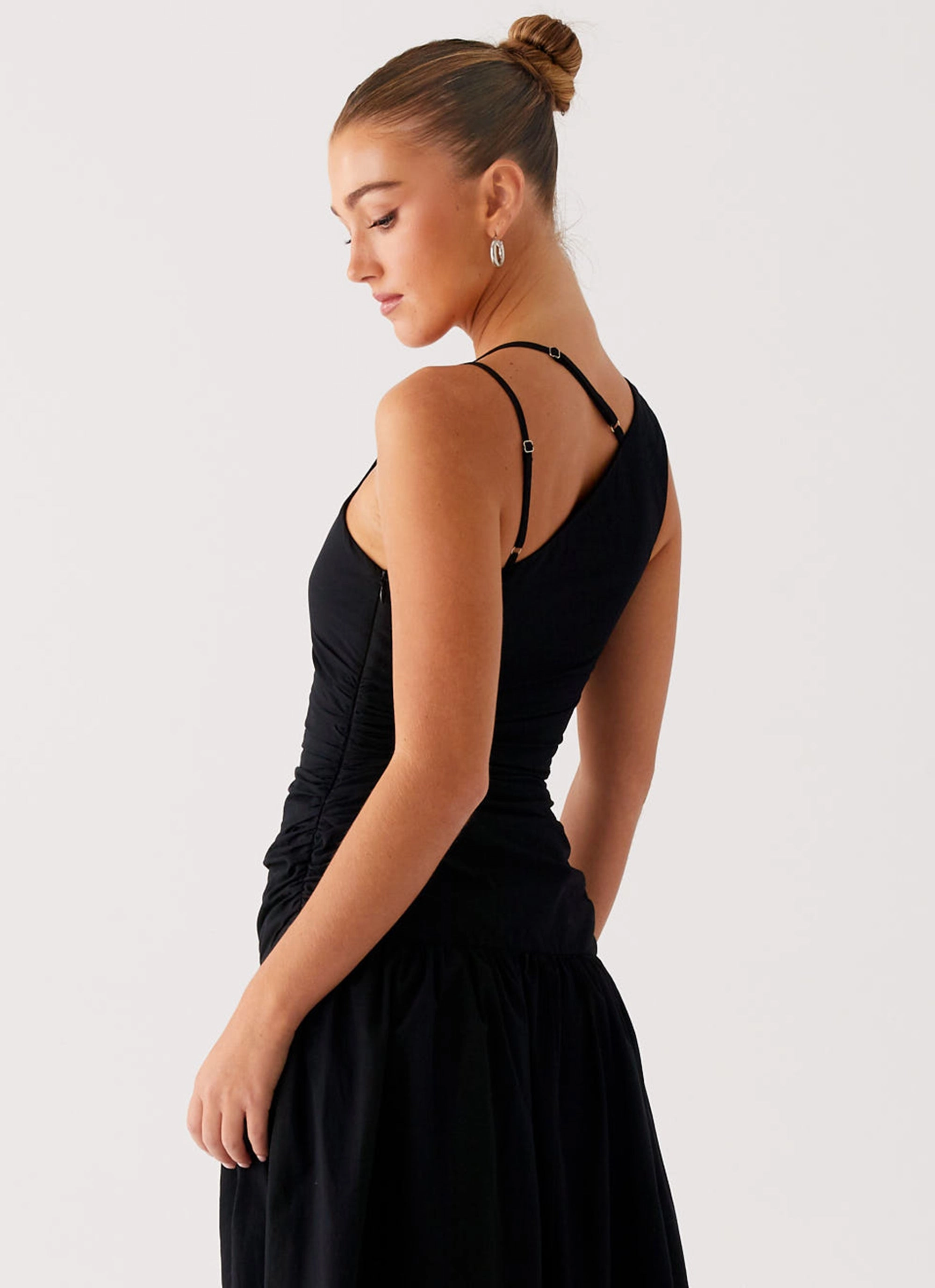Cortez Maxi Dress - Black Soft Air