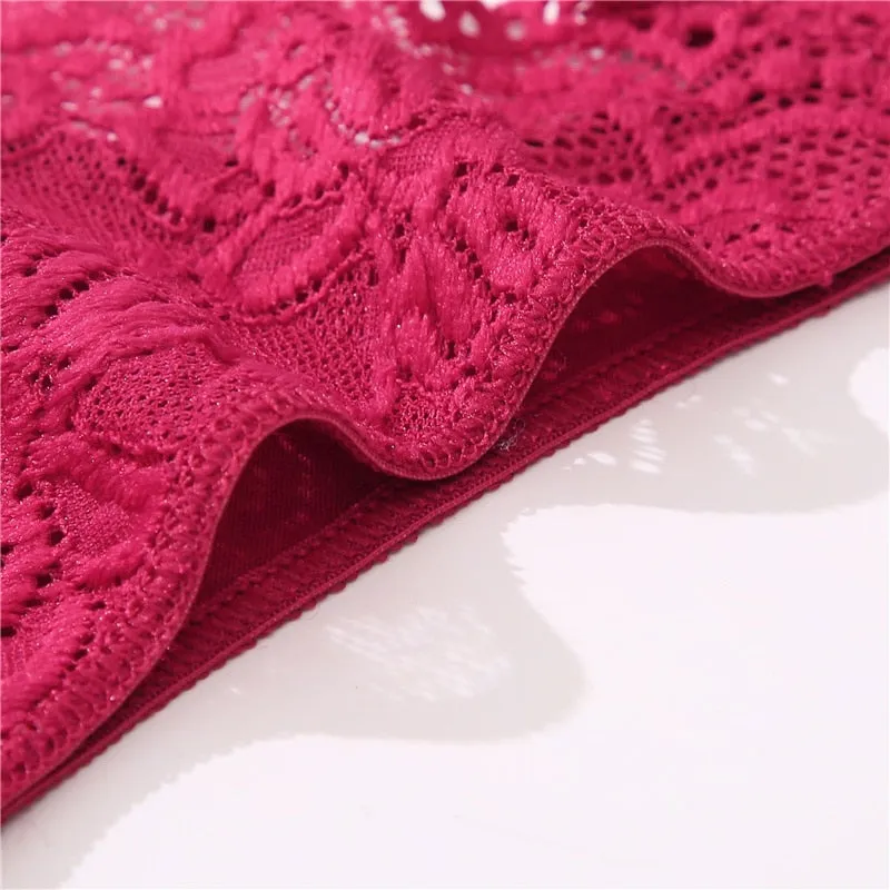 Cotton Mix Lace Thong Female Lingerie G-String Underwear Intimates Lingerie Underpants Briefs Panties