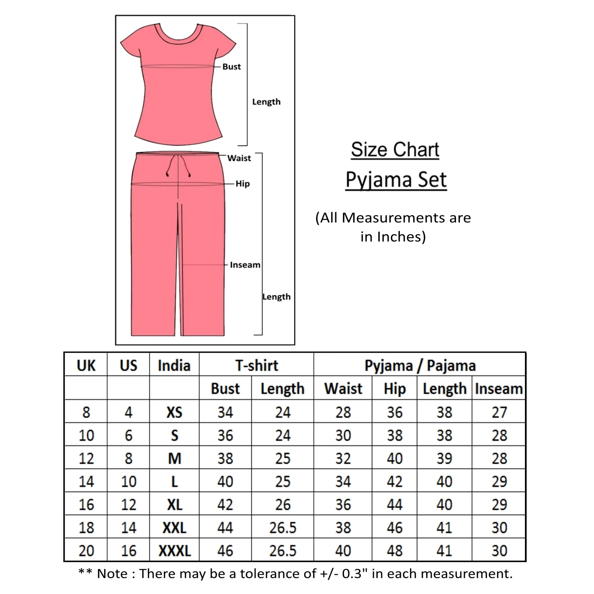 Cotton Night Suit Pajama Set - Yellow & Maroon