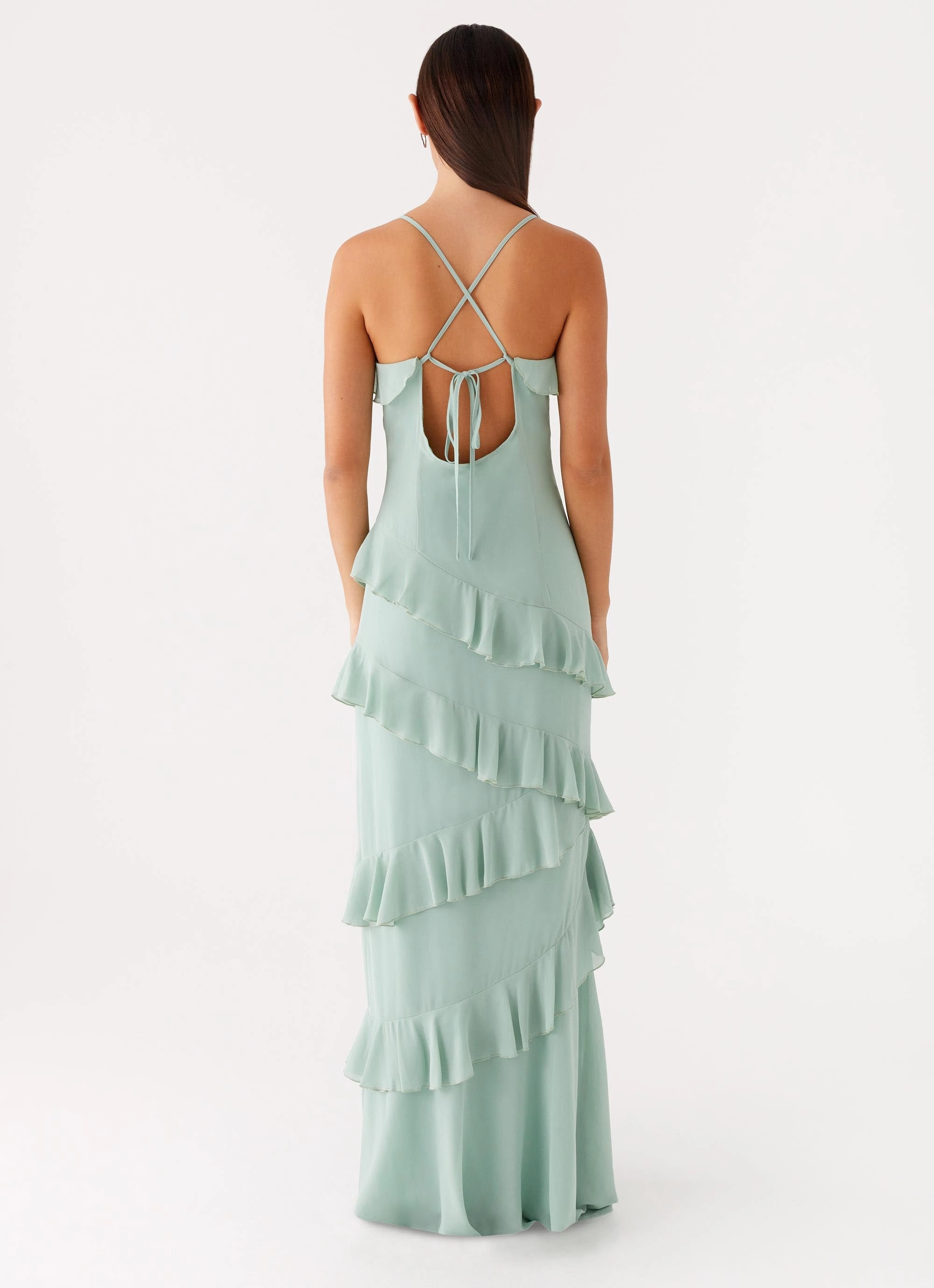 Country Club Maxi Dress - Sage Travel Light hypoallergenic