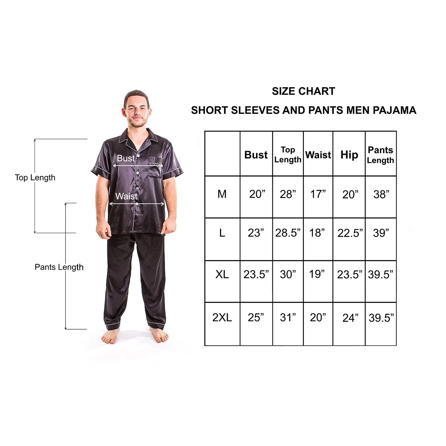 Couple matching Personalized Mr & Mrs Satin Honeymoon Pajamas - Short   Long