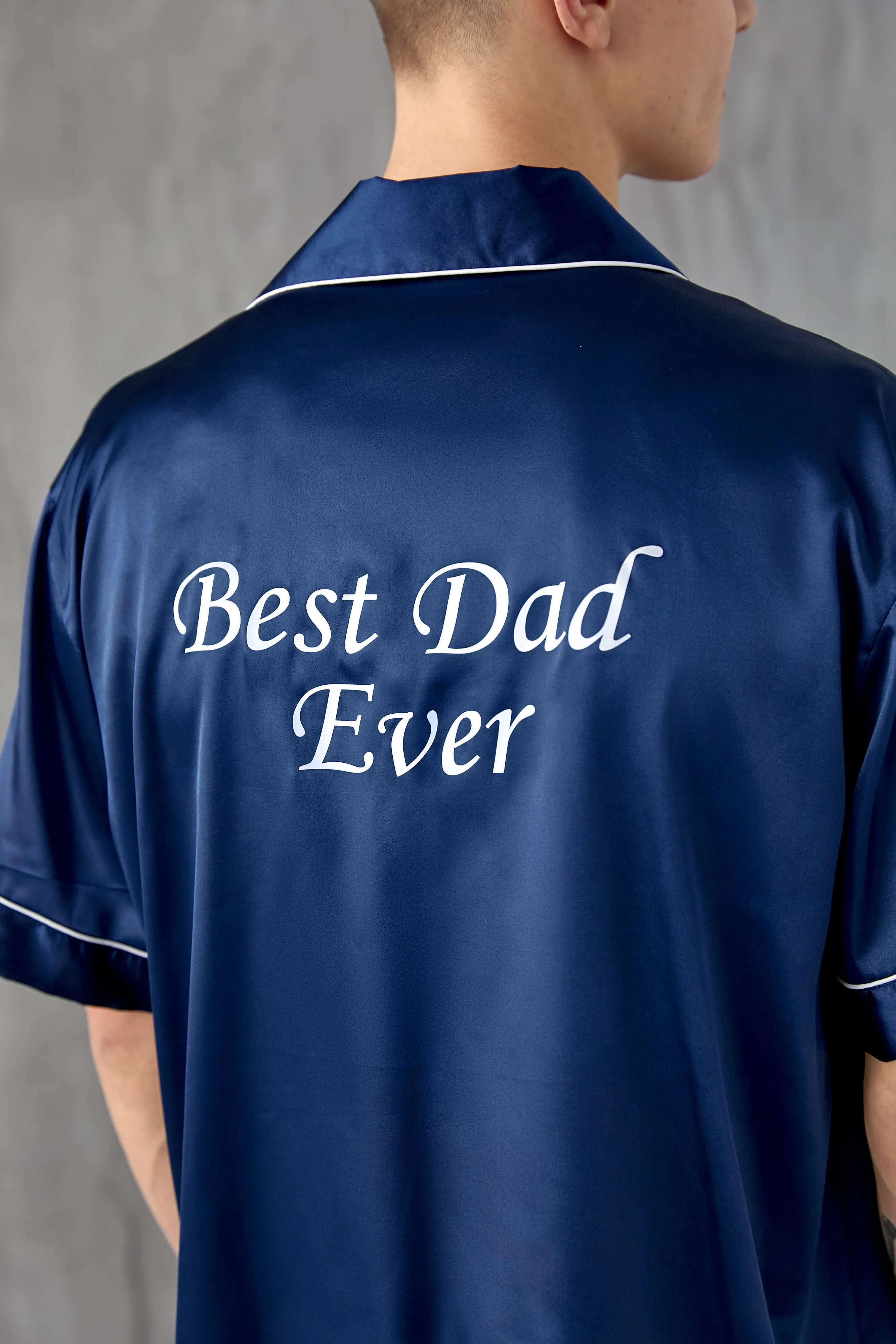 Couple matching Personalized Mr & Mrs Satin Honeymoon Pajamas - Short   Long