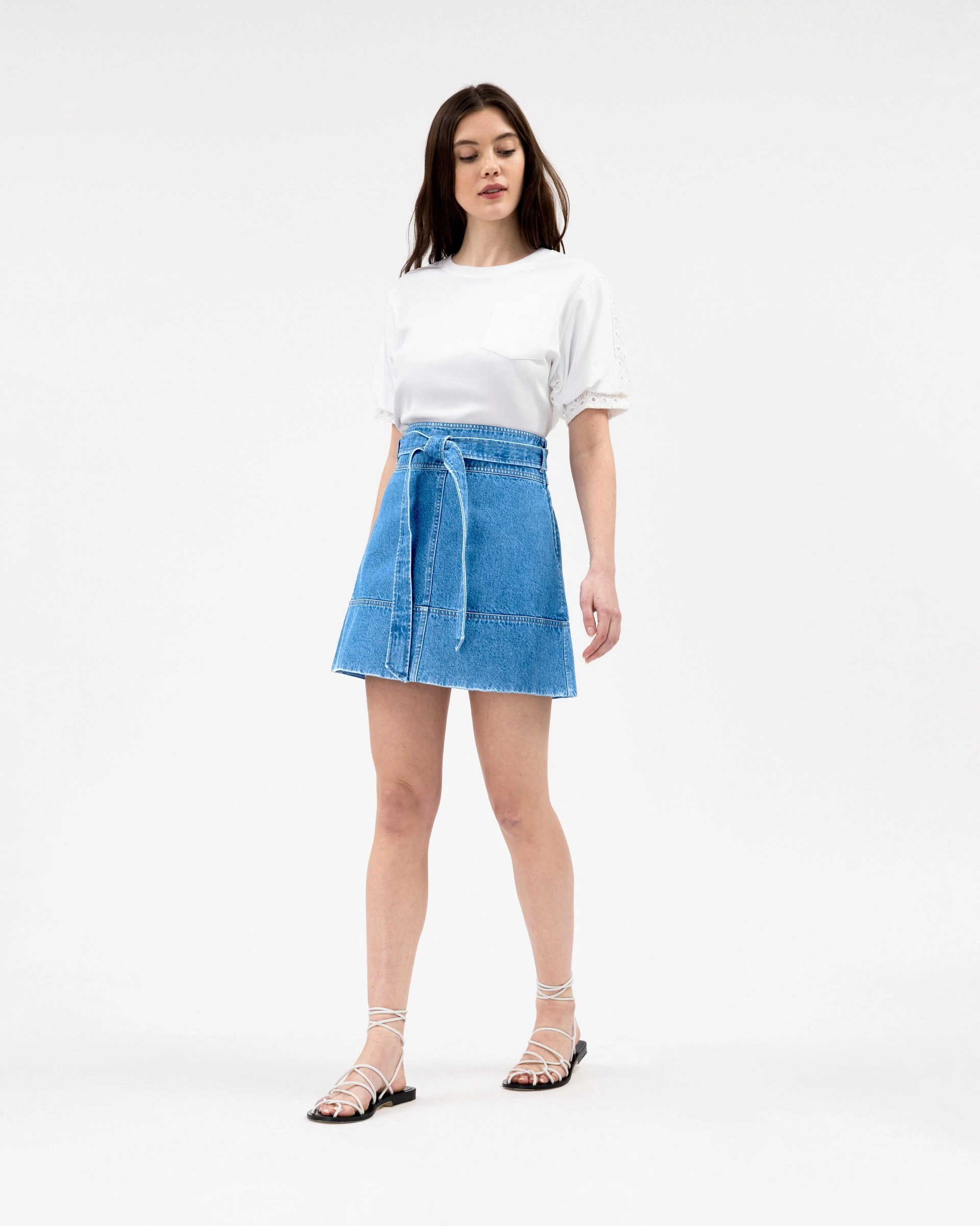 Courtney Skirt DoubleLayeredFabric