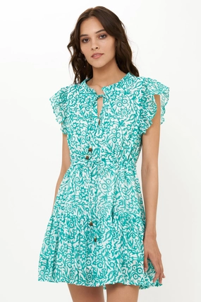 Cinched Flirty Short Cypress Jade Urban Light solo wear