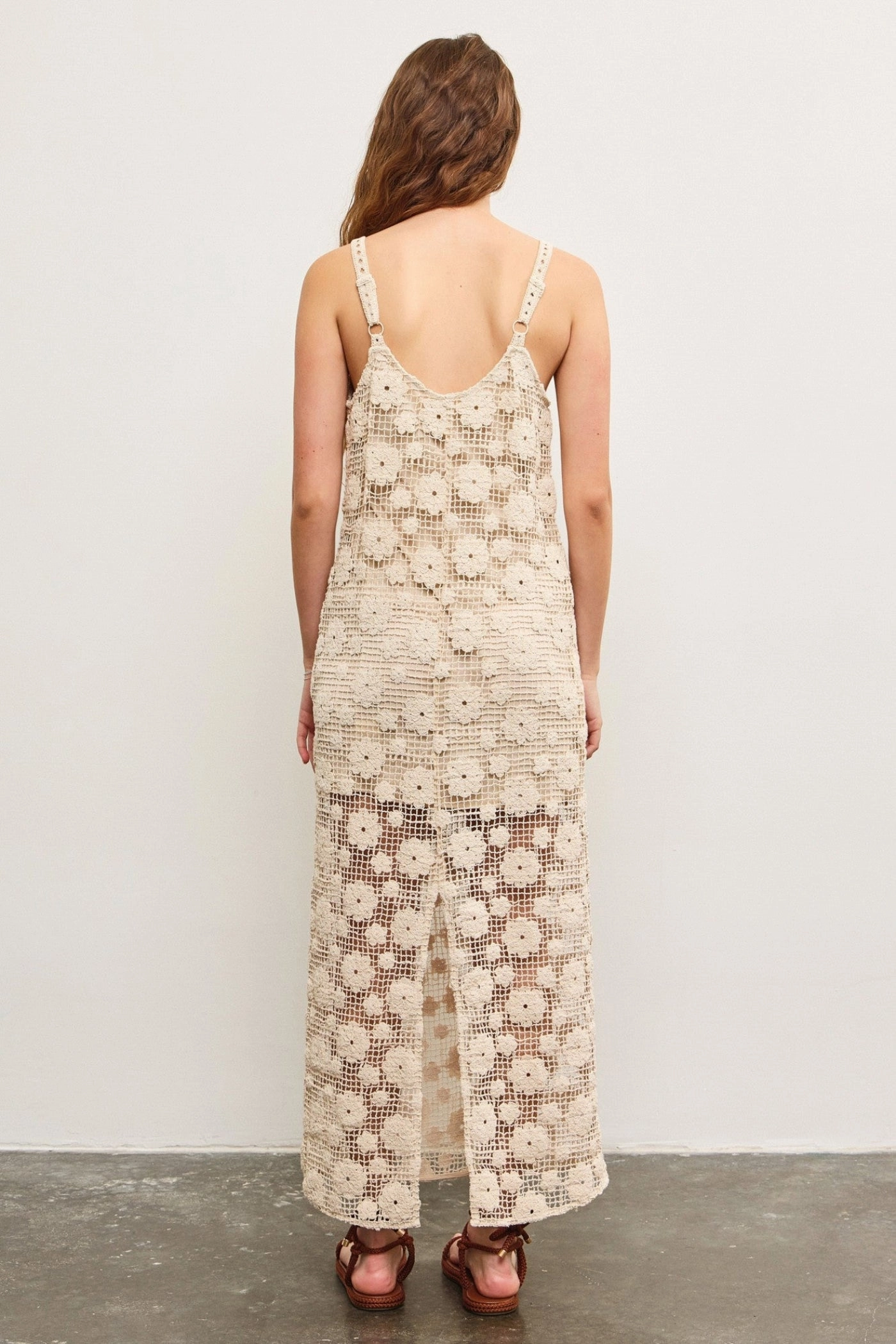 Hot Now Winter Proof LAUREN CROCHET MAXI DRESS