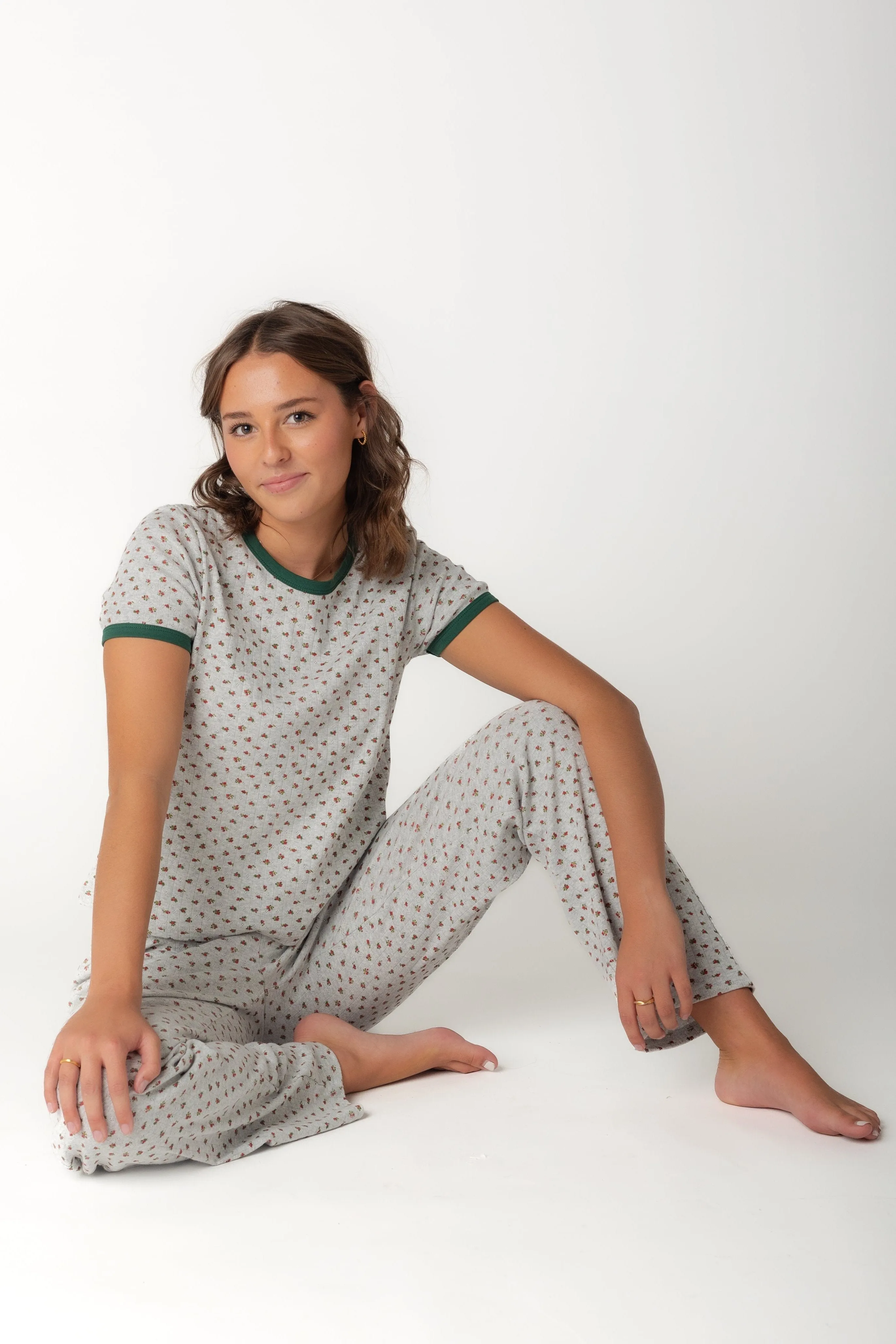 Cozyland Ditsy Pajama Set