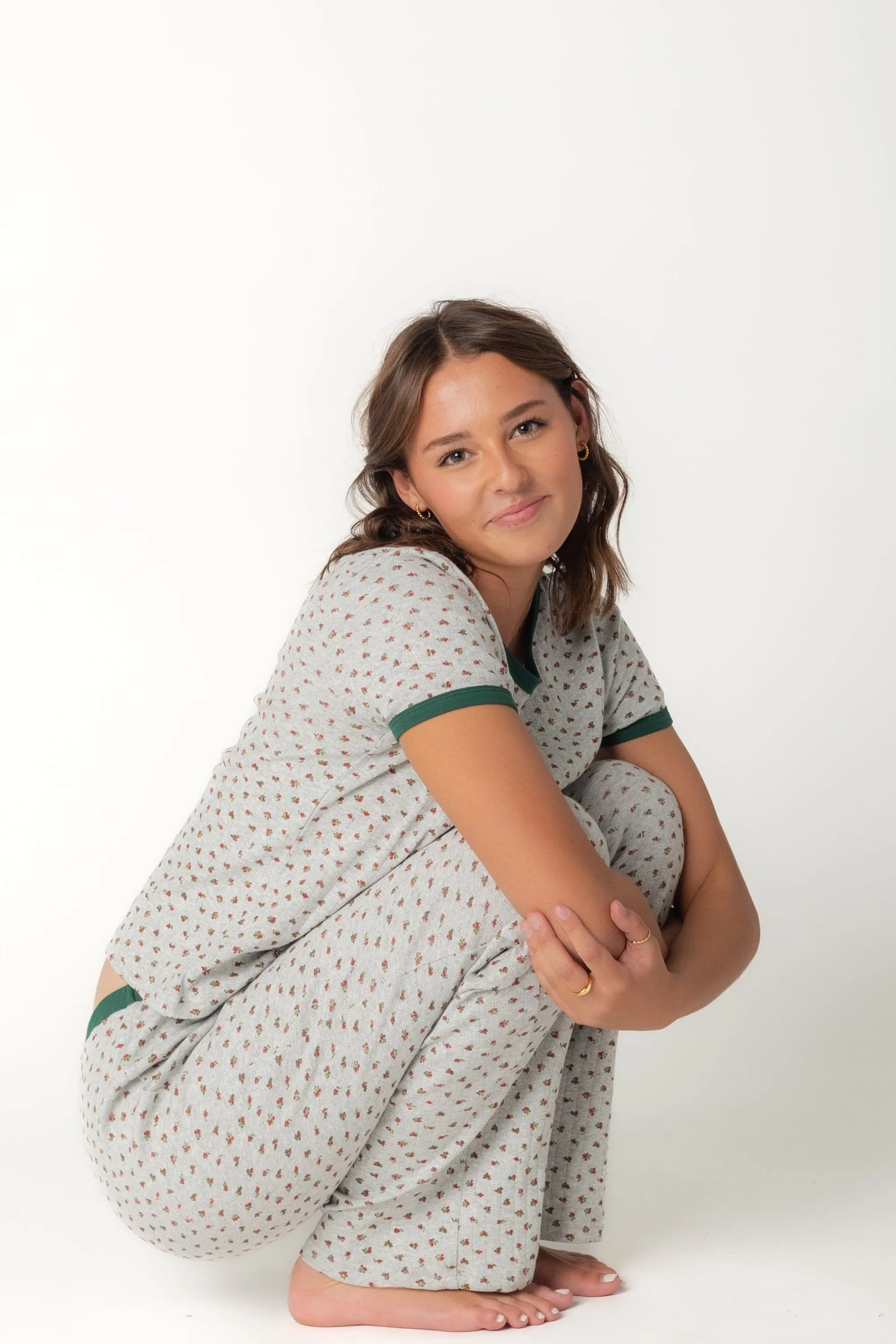 Cozyland Ditsy Pajama Set