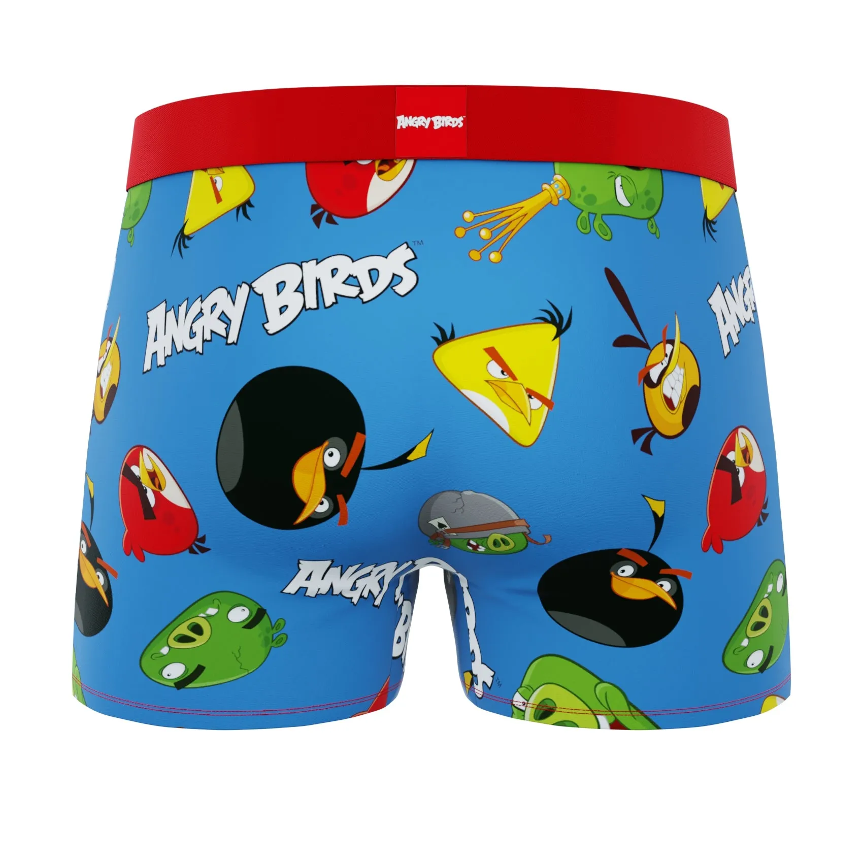 CRAZYBOXER Angry Bird Attack Men's Boxer Briefs