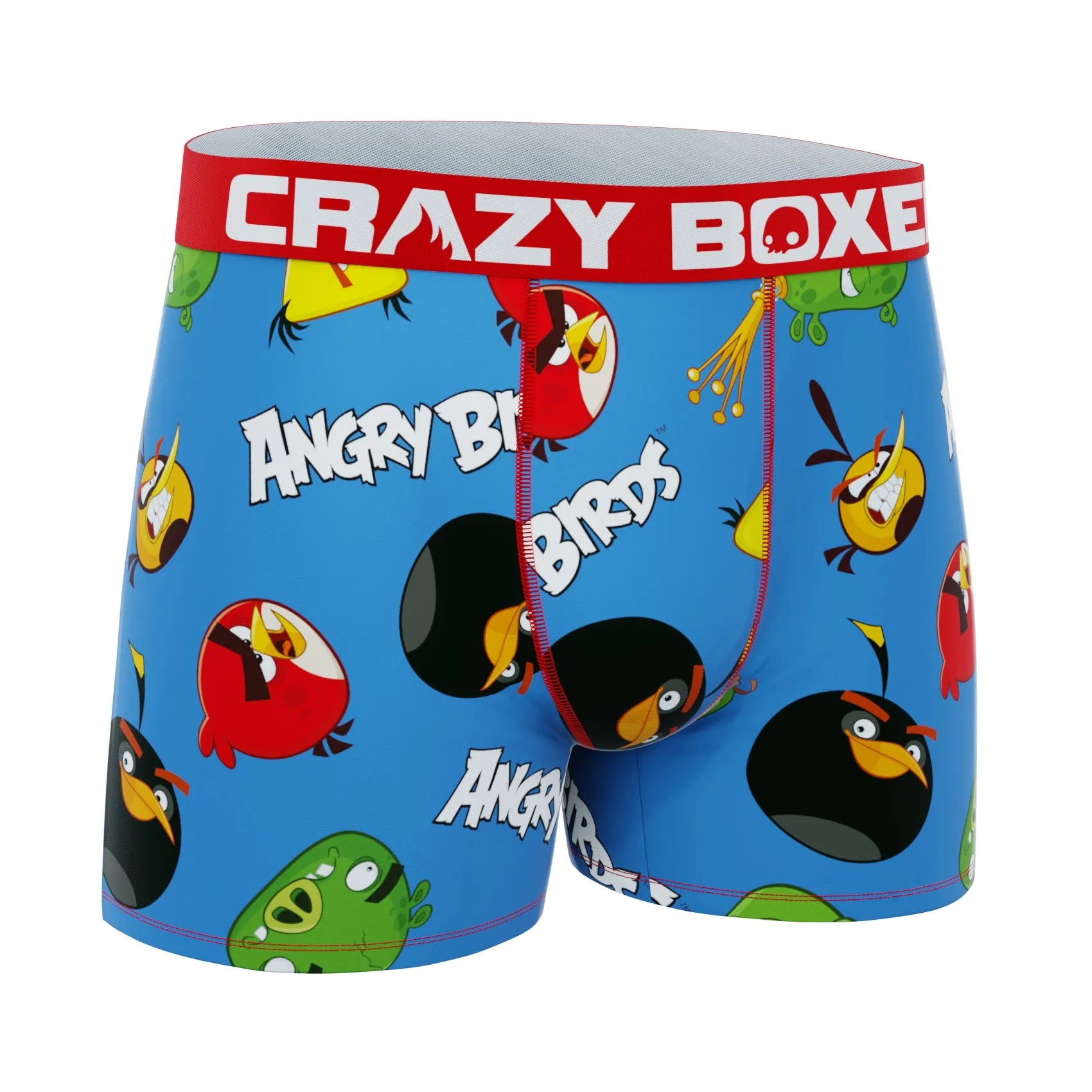CRAZYBOXER Angry Bird Attack Men's Boxer Briefs