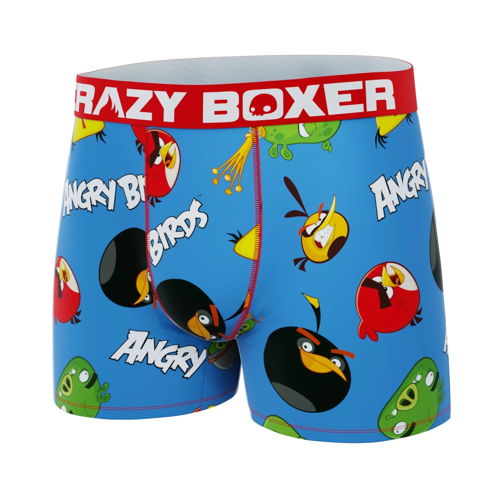 CRAZYBOXER Angry Bird Attack Men's Boxer Briefs