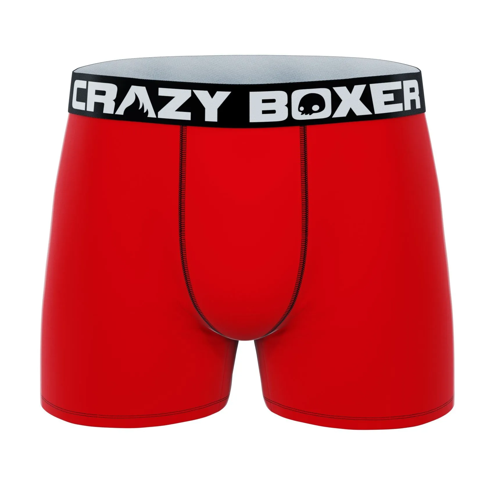 CRAZYBOXER Eagle Red Cash Men's Boxer Briefs (3 pack)