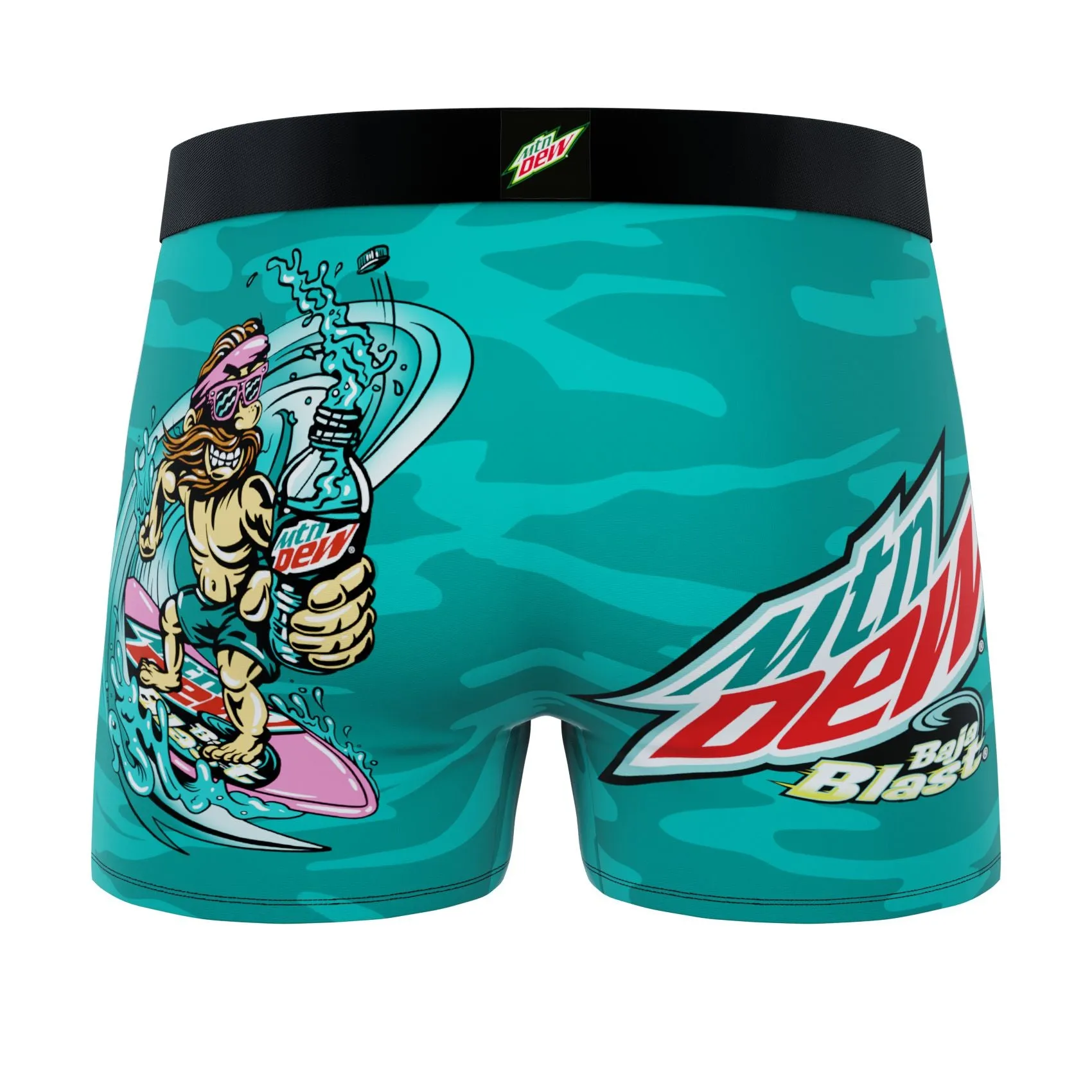 CRAZYBOXER Mountain Dew Baja Blast Men's Boxer Briefs