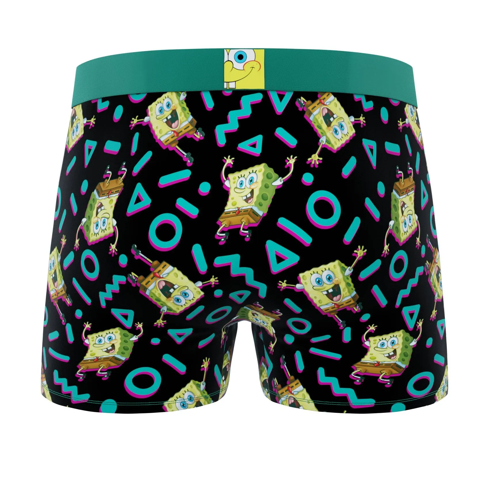 CRAZYBOXER  SpongeBob Epon  Men's Boxer Briefs (Pack 3)