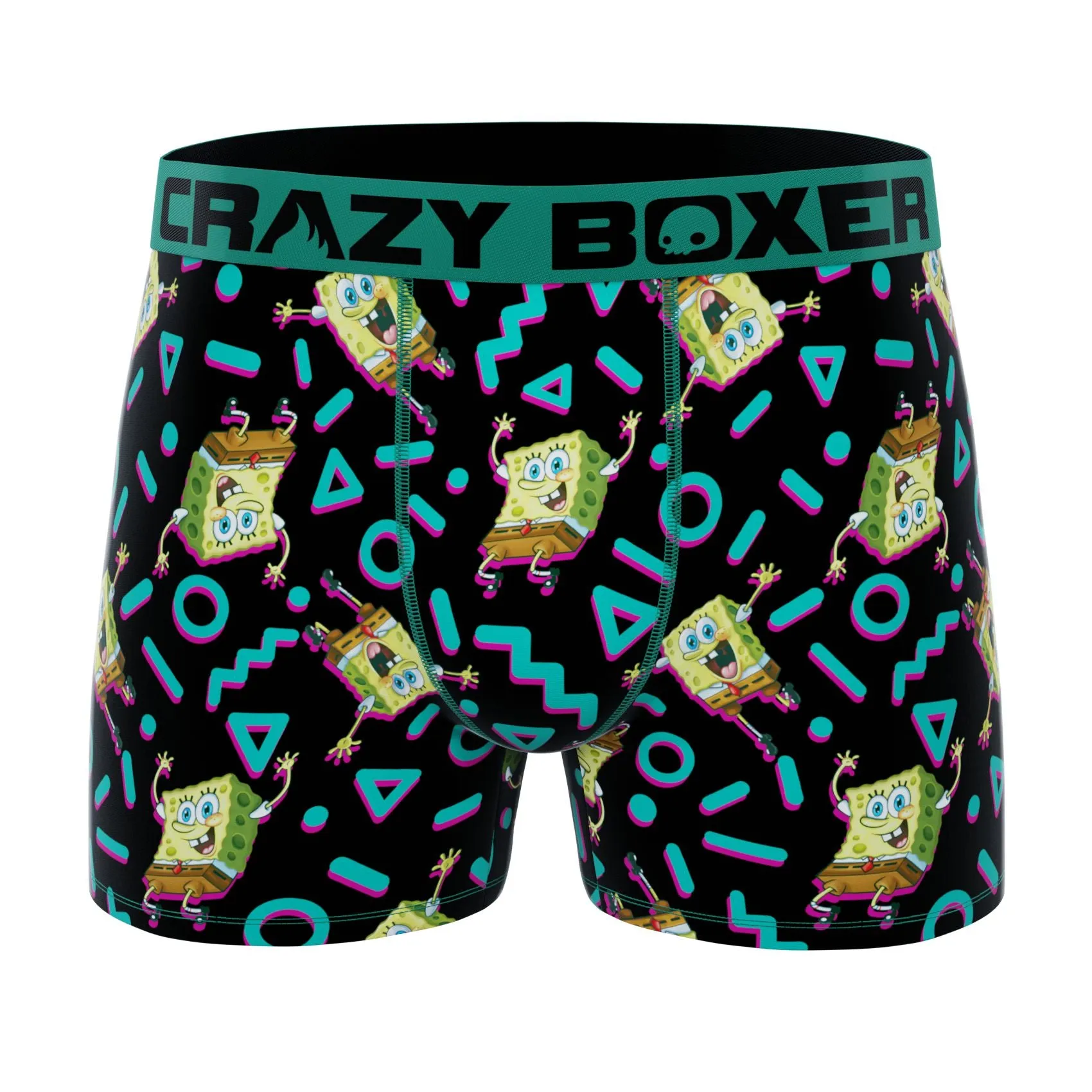 CRAZYBOXER  SpongeBob Epon  Men's Boxer Briefs (Pack 3)