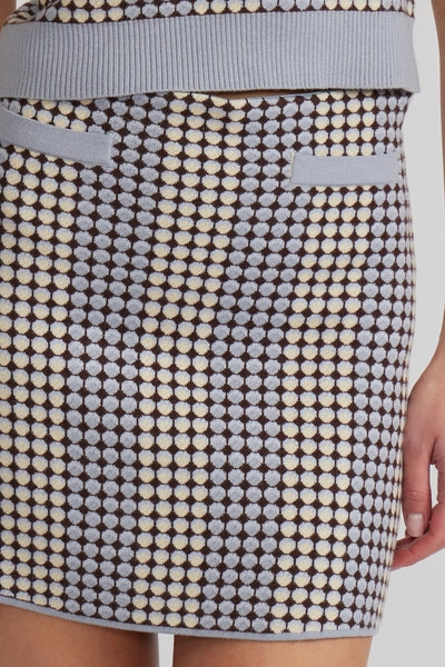 Chic casual MINNIE KNIT SKIRT