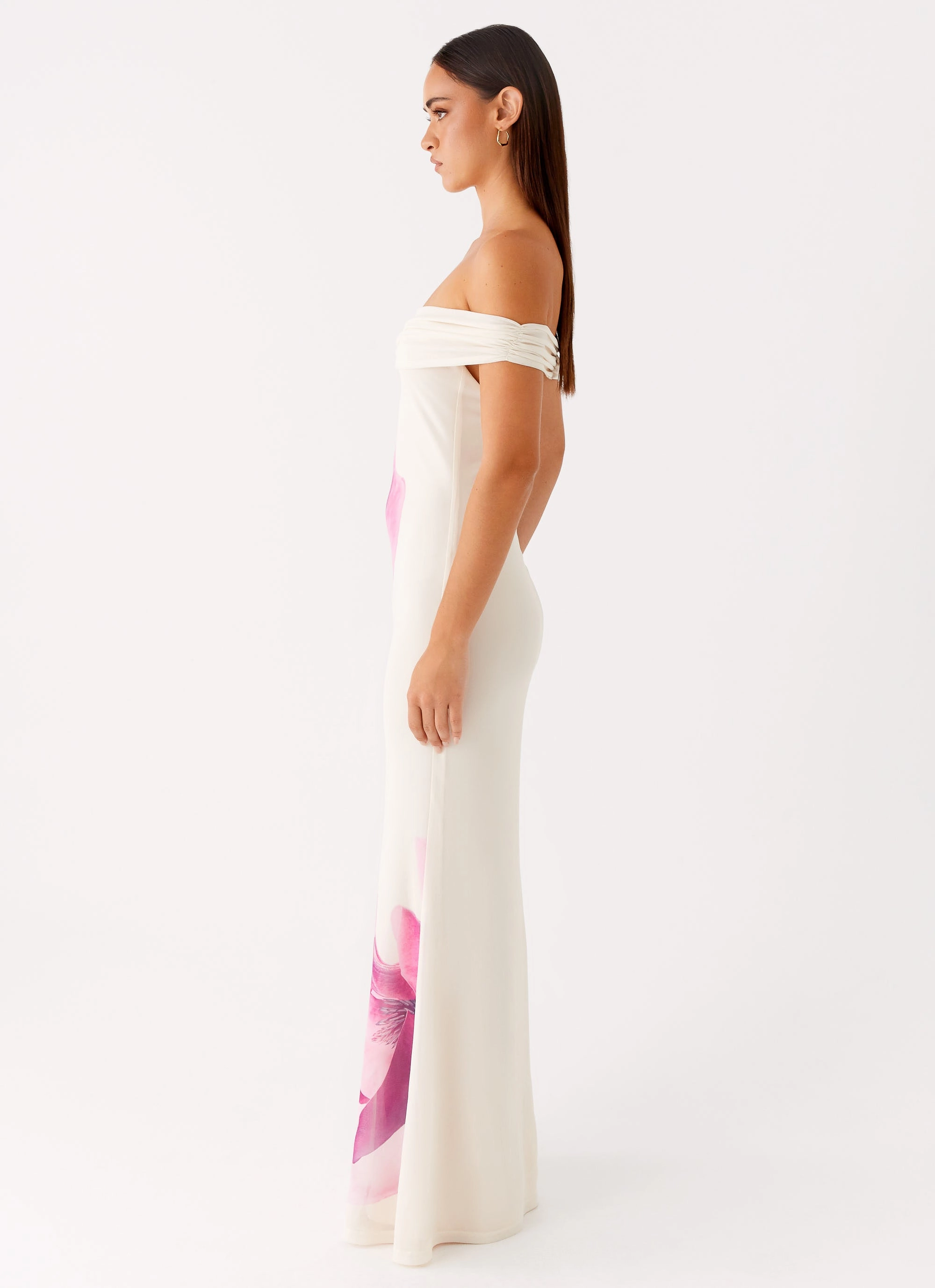Madeira Maxi Dress - Ivory Chic Fit Breathable Wearable