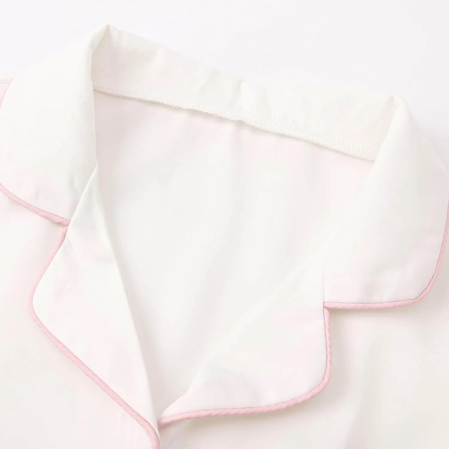 Cute Bow Pajamas for Women Teen 2 Piece Y2k Pjs Sets Soft Comfy Bow Tie Ruffle Shorts and Long Sleeve Shirts Pajama Set