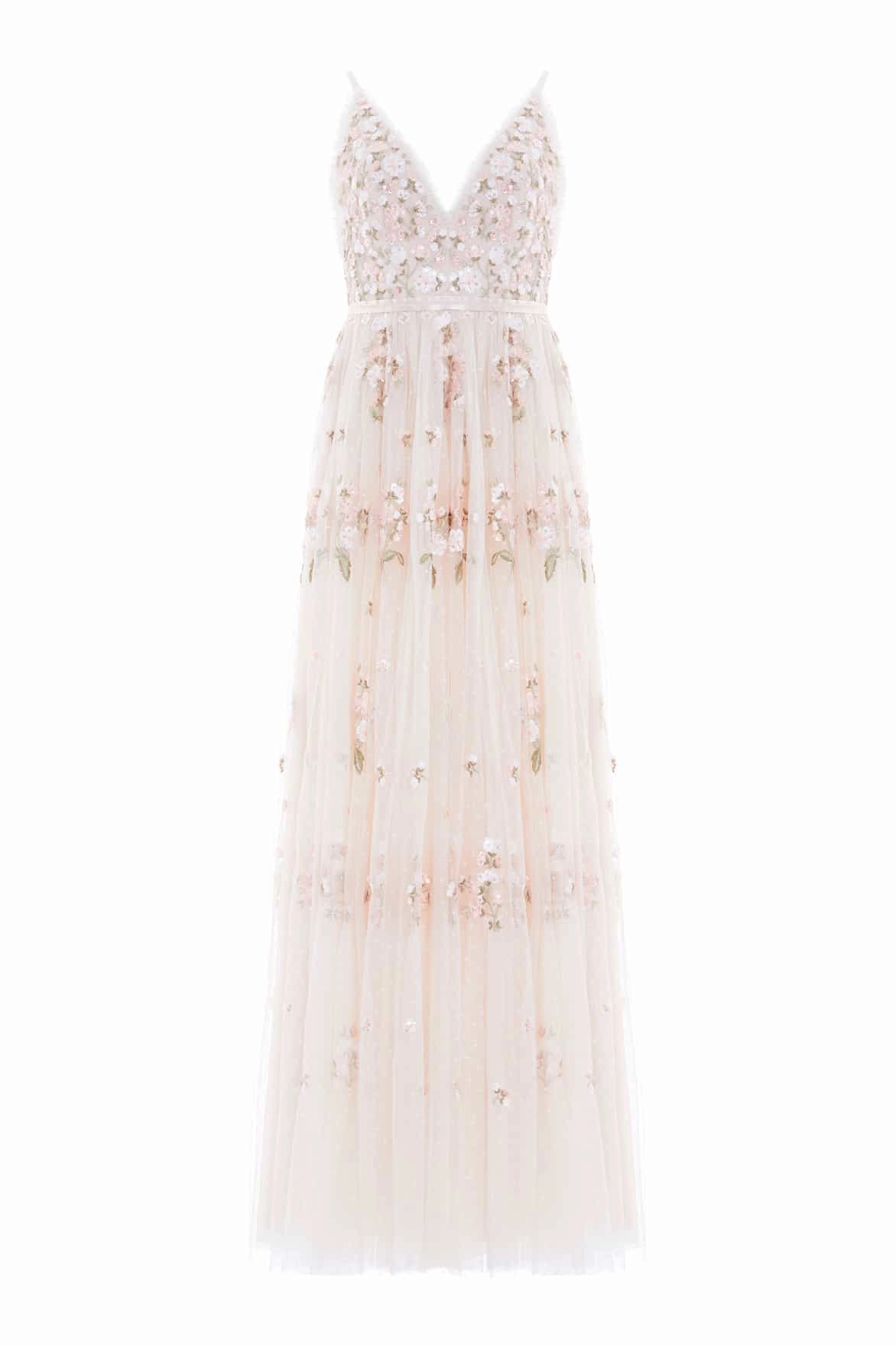 Clean Edge Posy Cami Gown
