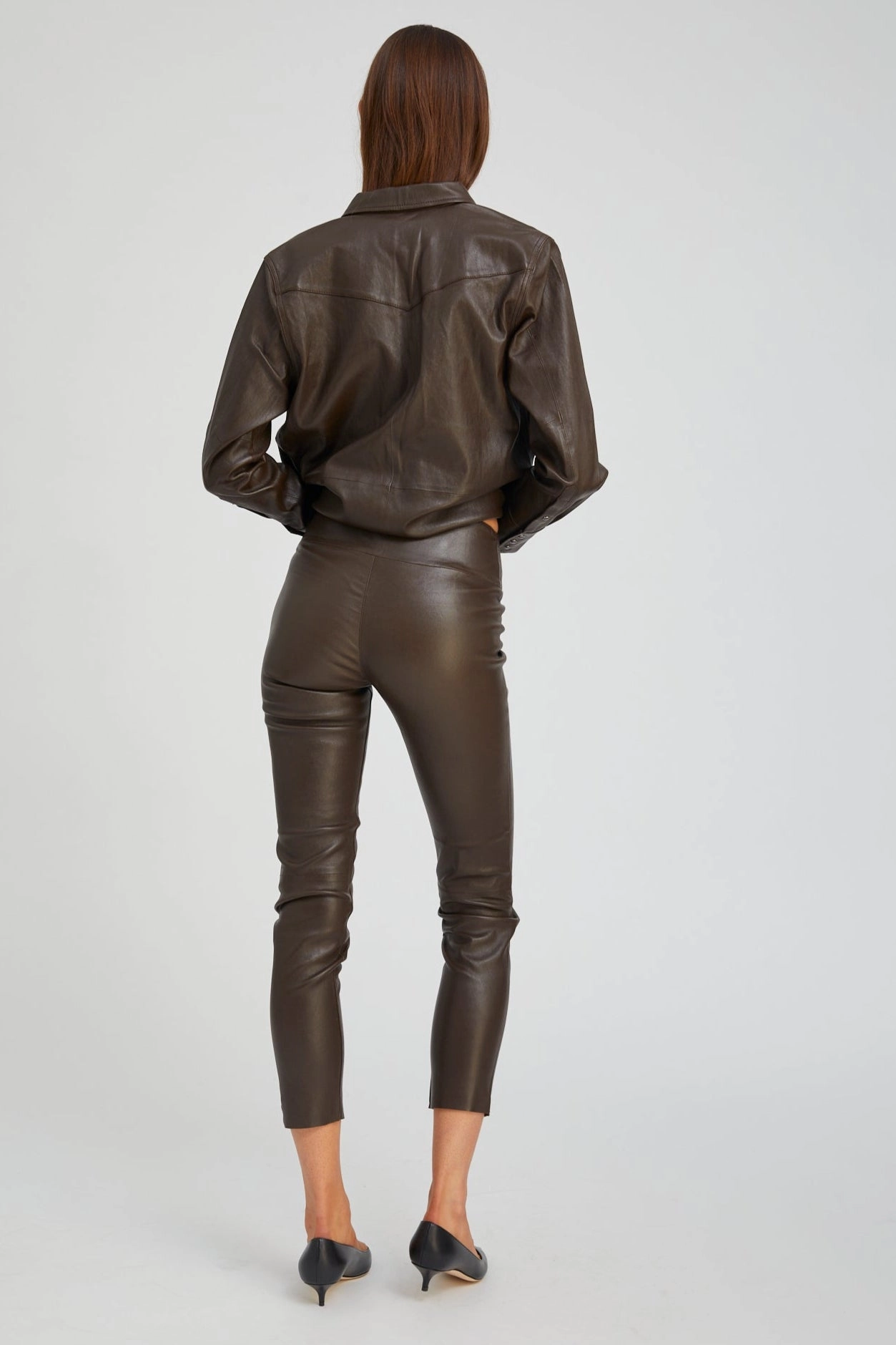 Americano Leather Ankle Compression Fit
