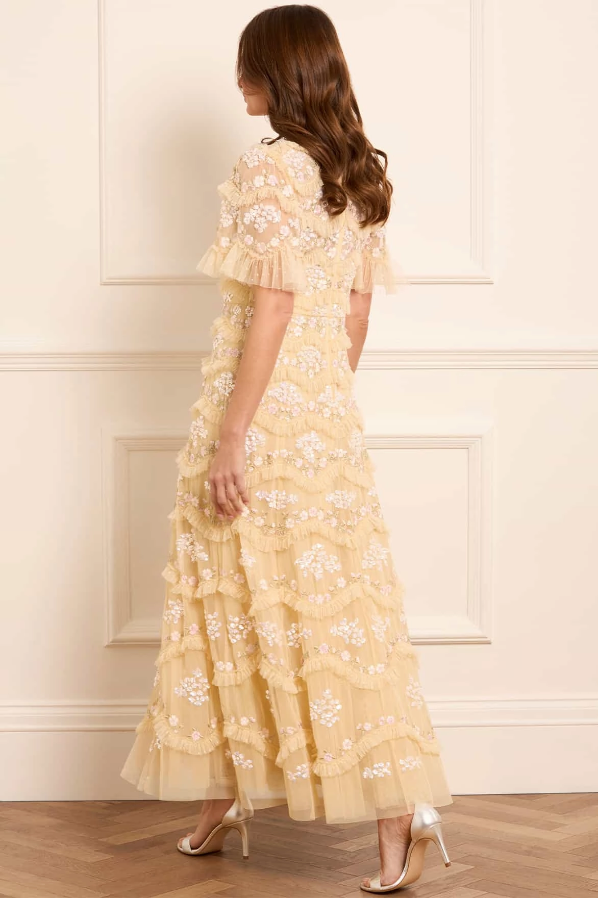 Daisy Wave Ankle Gown Inner Glow