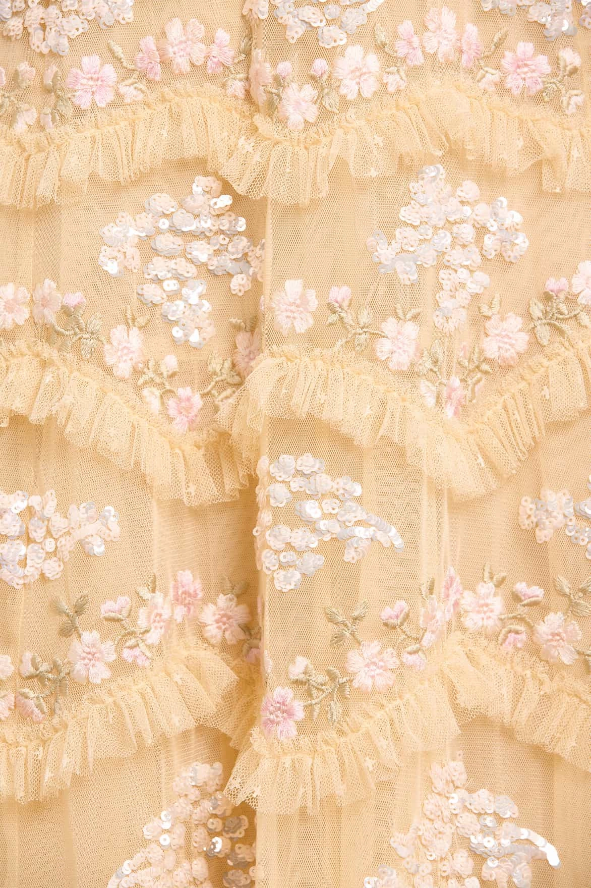 Daisy Wave Ankle Gown Trendy Design