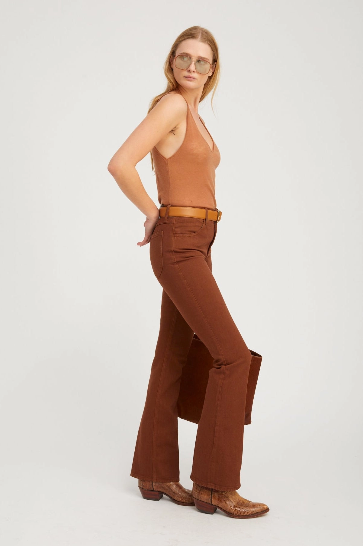 Dakota Micro Flare Denim Essential Look Urban Comfort