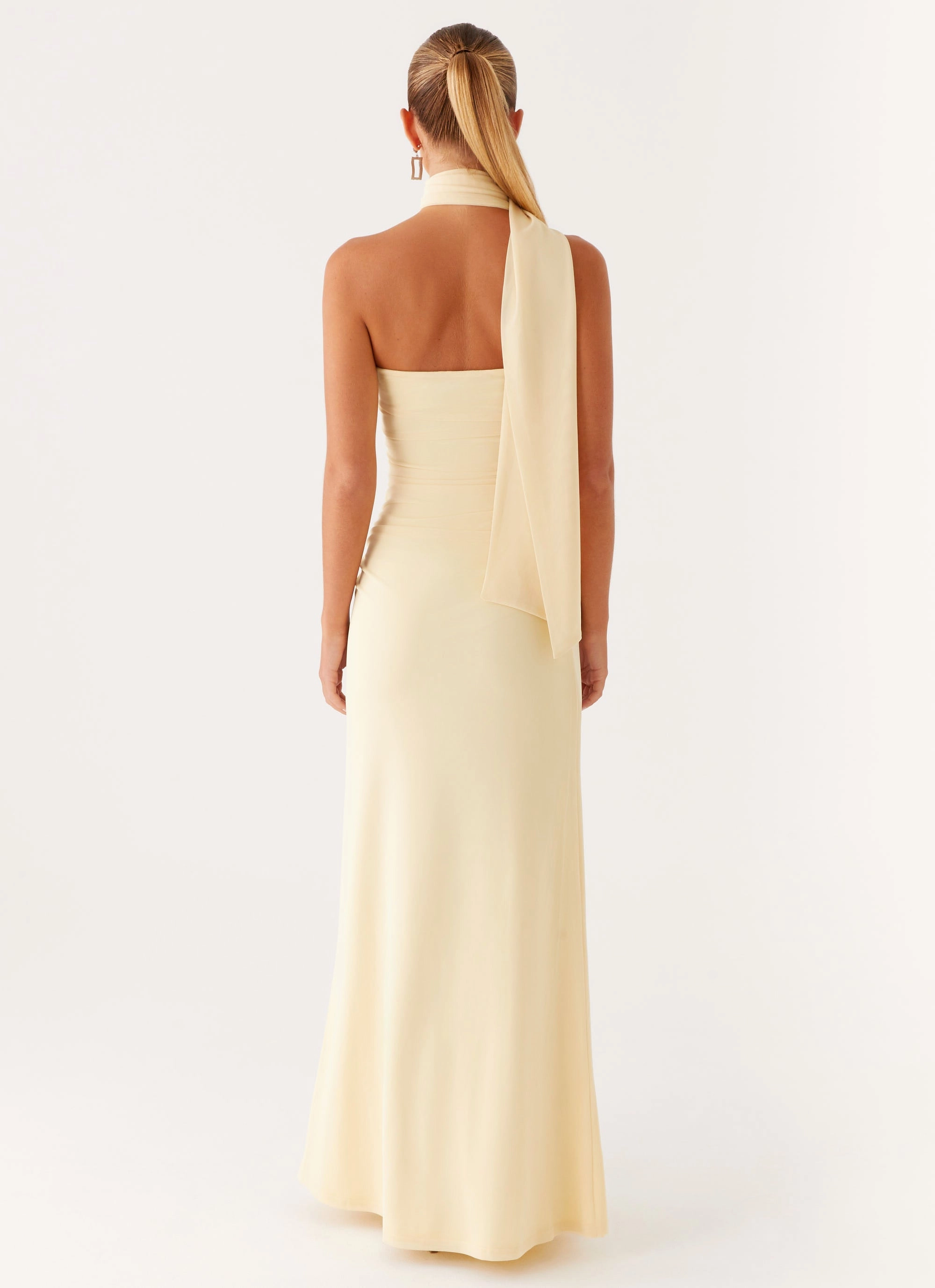 Songbird Maxi Dress - Yellow Reversible-Style Perfect Fit