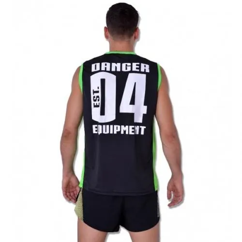 Danger Equipment-1683 Muay Thai Vest Tank Top M-XL Green